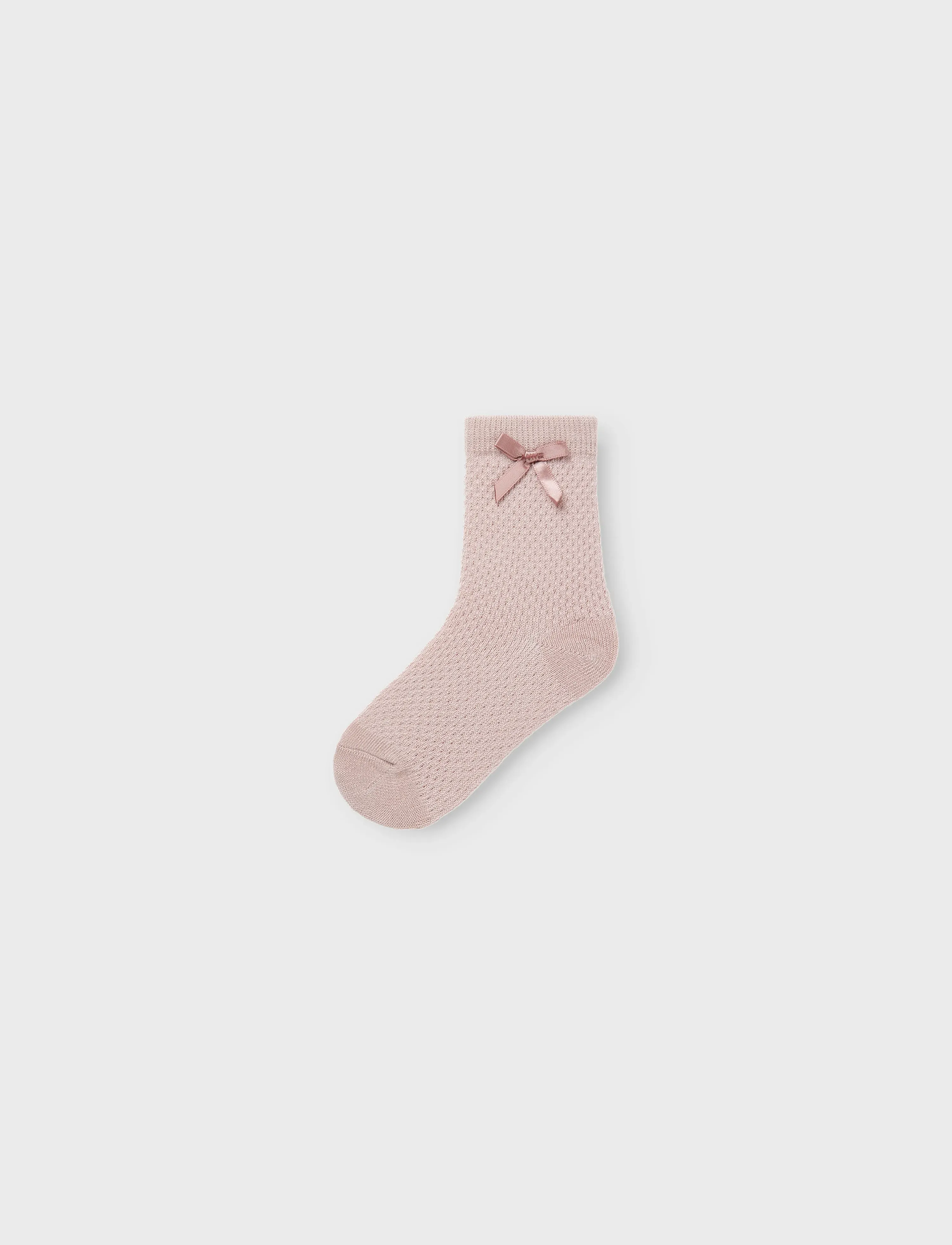 name it - NMFWAKMA WO/BL STRUCTURE 2P SOCK - strumpor & tights - snow white - 1