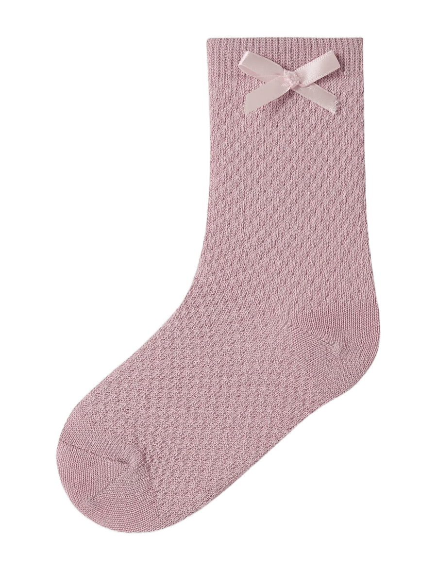 name it - NMFWAKMA WO/BL STRUCTURE 2P SOCK - strümpfe - violet ice - 1