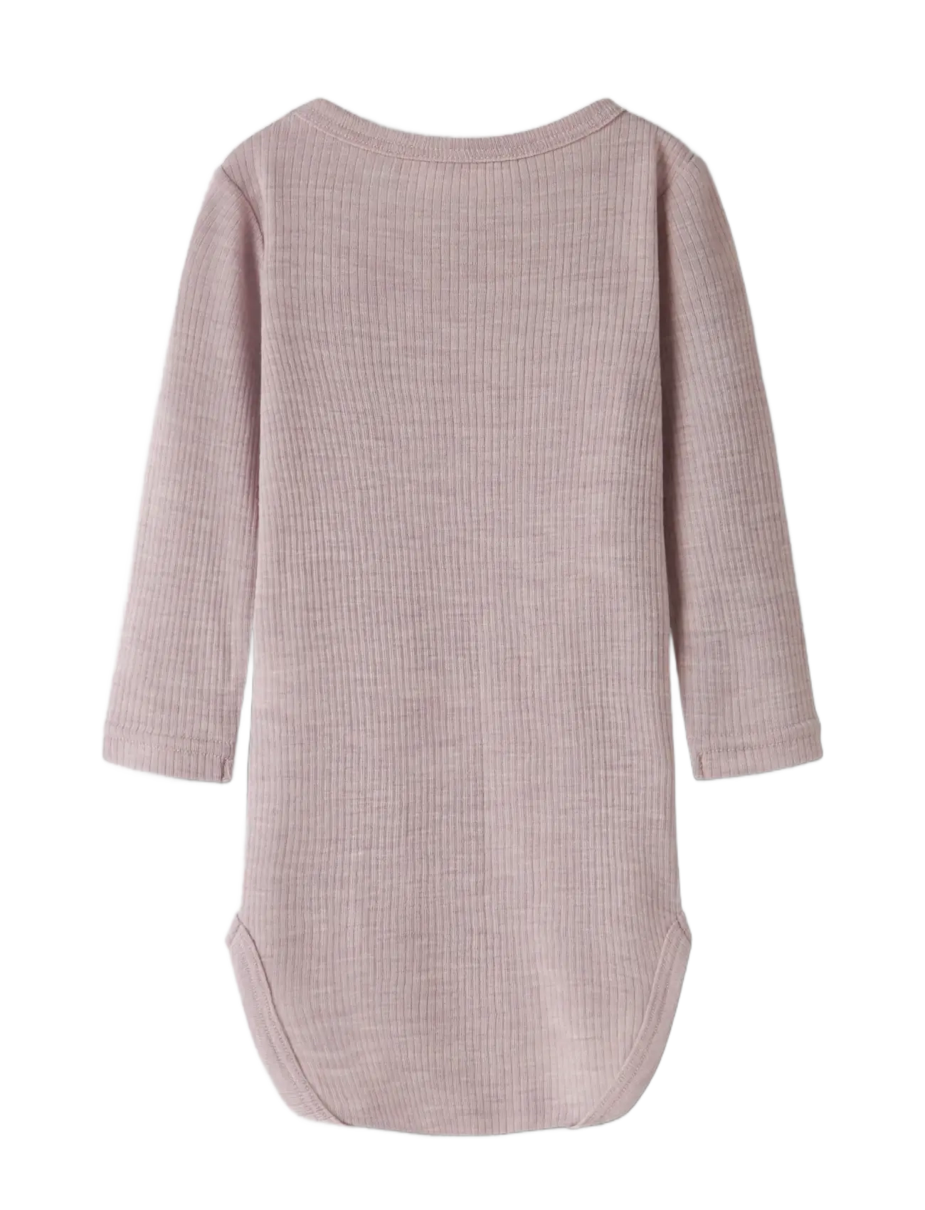 name it - NBNWAX WOOL RIB LS BODY NOOS - beebi alusriided - violet ice - 1