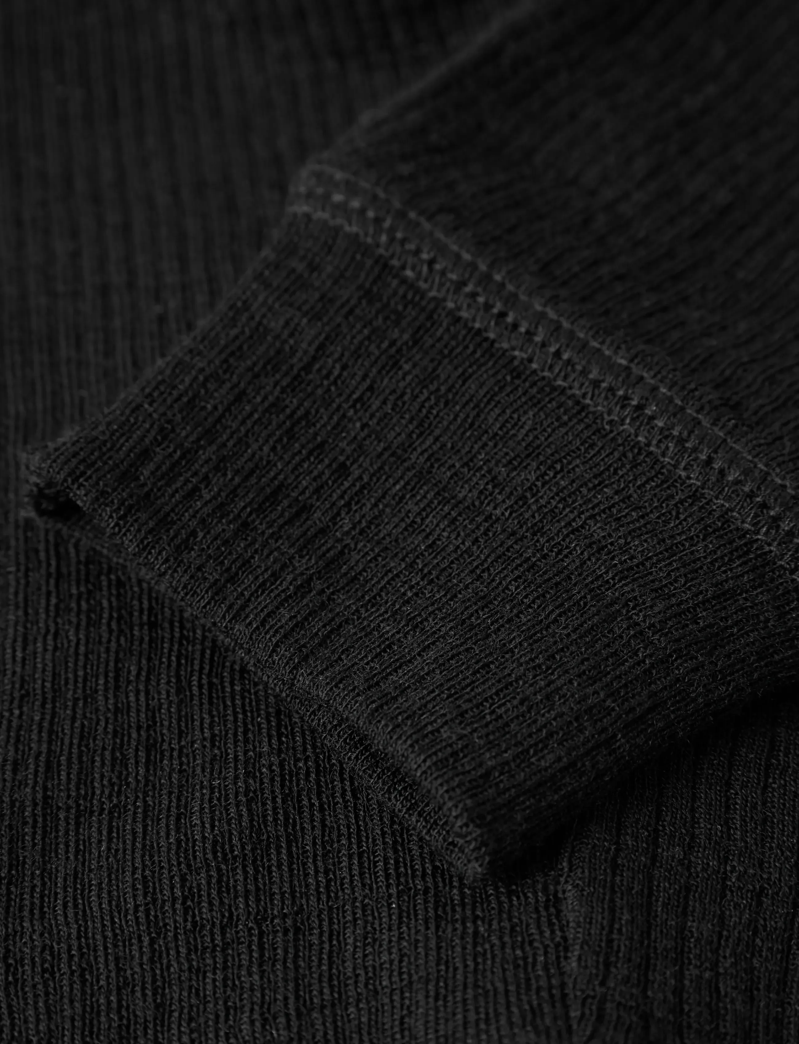 name it NBNWAX WOOL RIB LEGGING NOOS - Leggings - BLACK / black