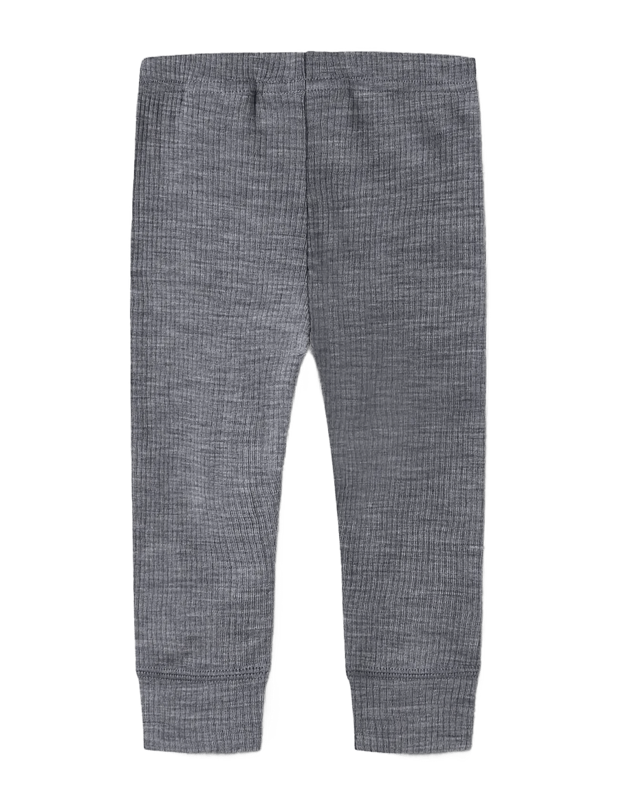 name it - NBNWAX WOOL RIB LEGGING NOOS - beebi alusriided - folkstone gray - 1
