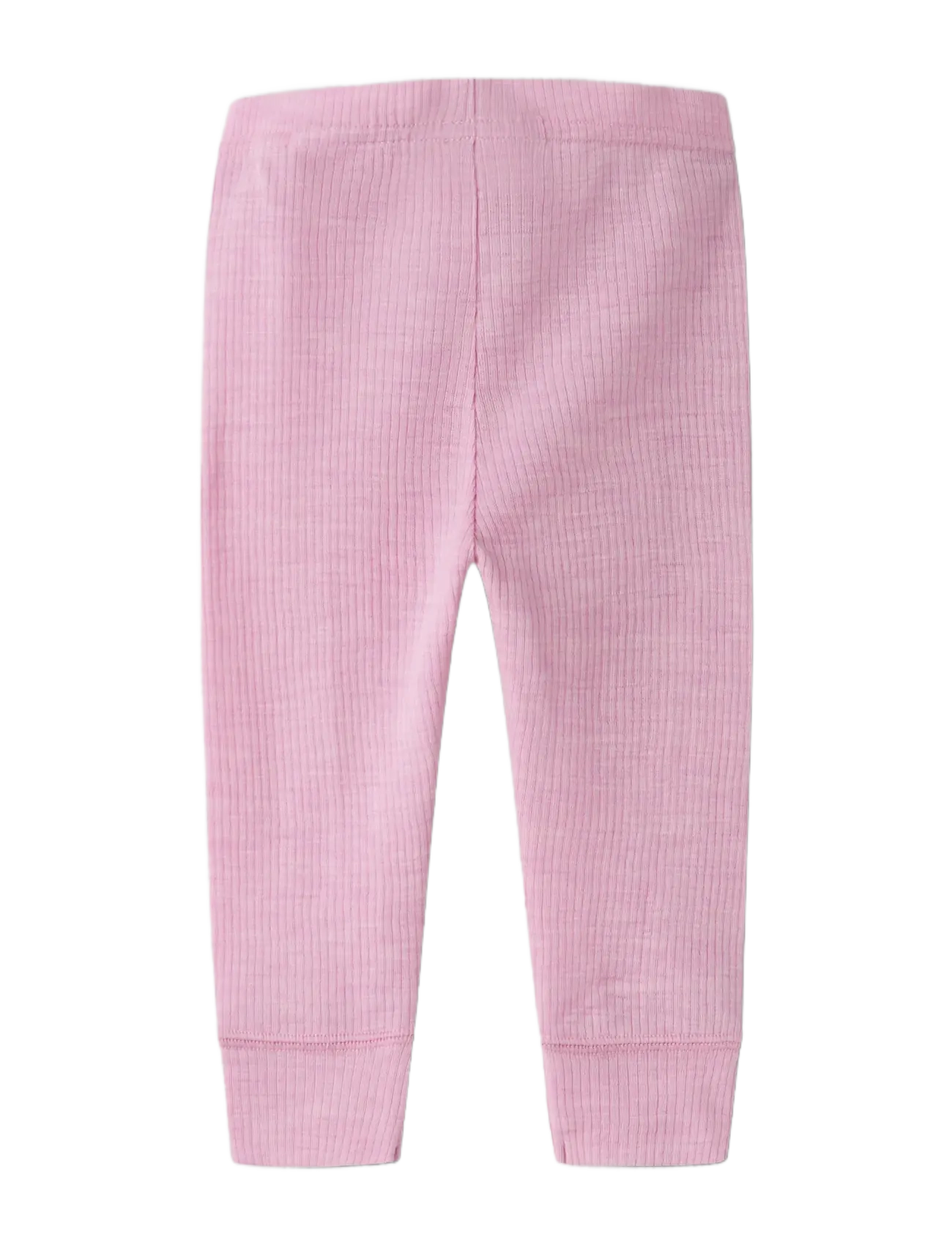 name it - NBNWAX WOOL RIB LEGGING NOOS - underställ baby - full blooming pink - 1