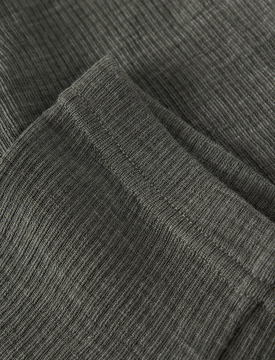 name it - NBNWAX WOOL RIB LEGGING NOOS - underställ baby - mulled basil - 2