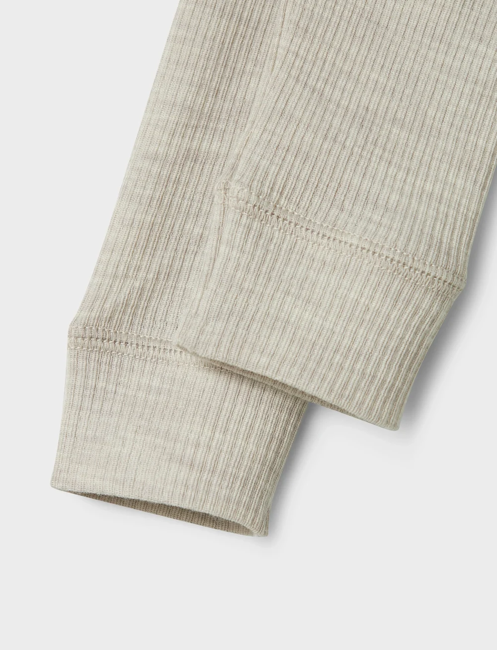 name it - NBNWAX WOOL RIB LEGGING NOOS - termoveļa mazuļiem - nacreous cloud - 3