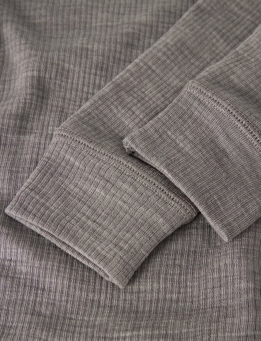 name it - NBNWAX WOOL RIB LEGGING NOOS - termo drabužiai kūdikiams - satellite - 2