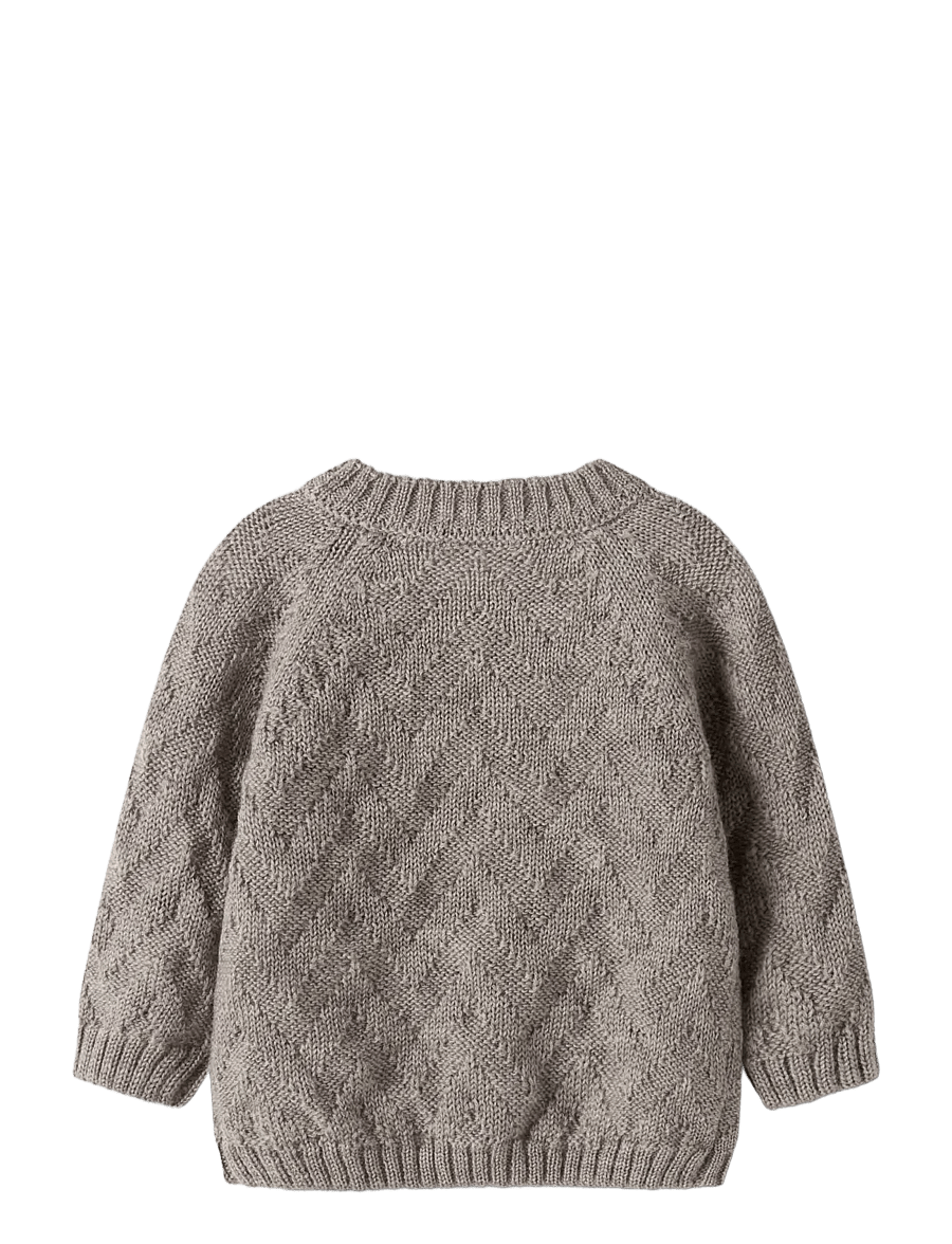 name it - NBNWRUNI LS KNIT CARD - satellite - 1
