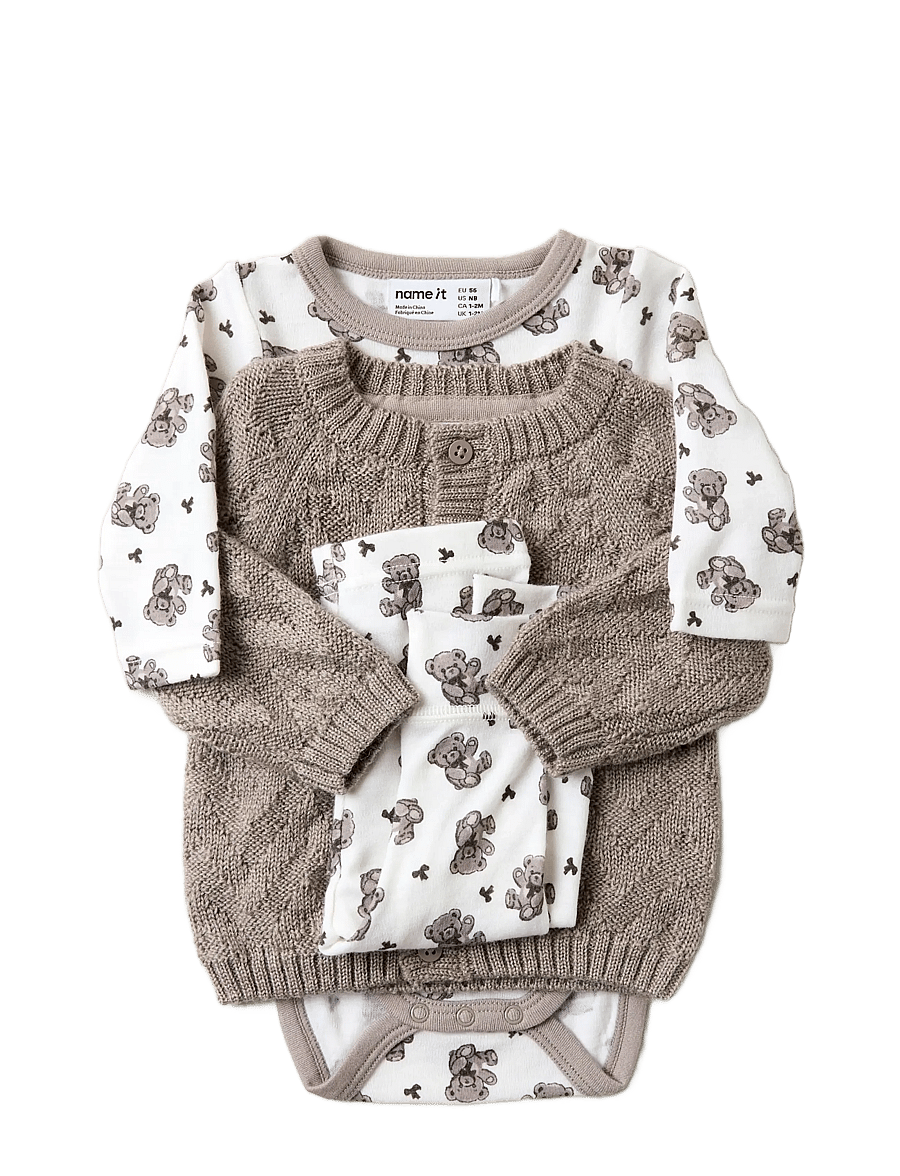 name it - NBNWRUNI LS KNIT CARD - satellite - 3