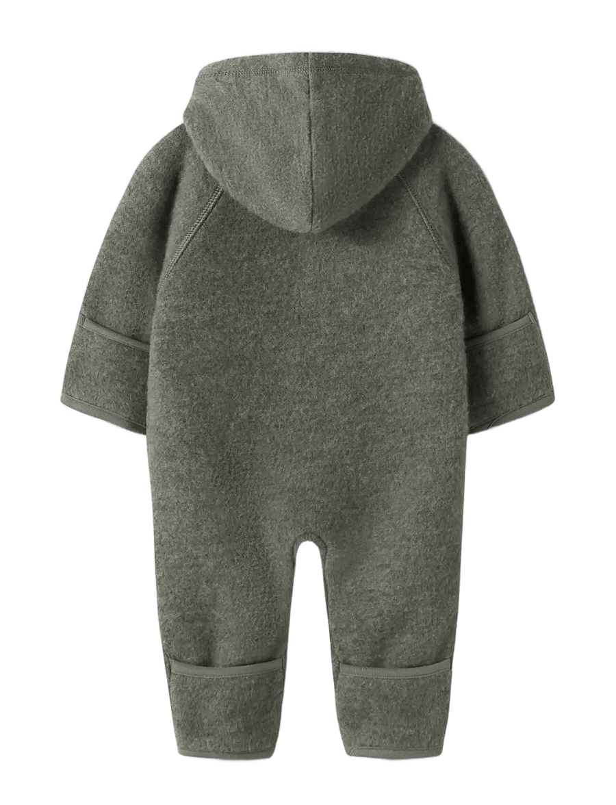 name it - NBMWMINO WOOL BRU SUIT W/LINING - mulled basil - 1
