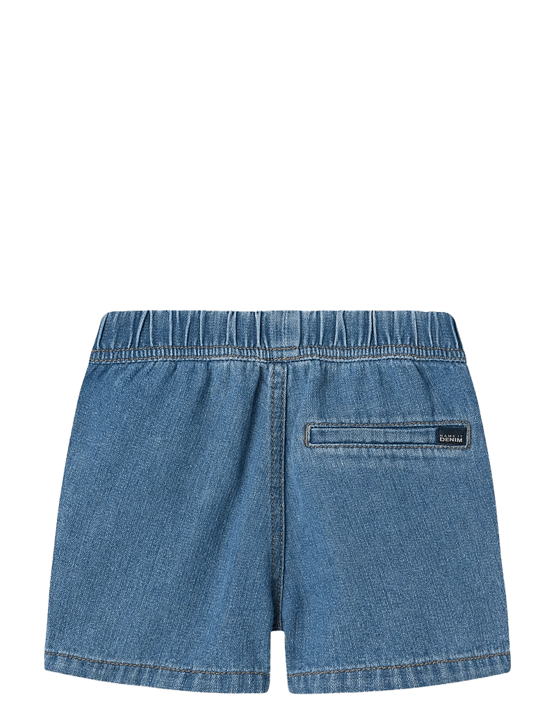 name it - NMMRYAN JOG DNM L SHORTS 3350-BT H - denimshorts - dark blue denim - 1