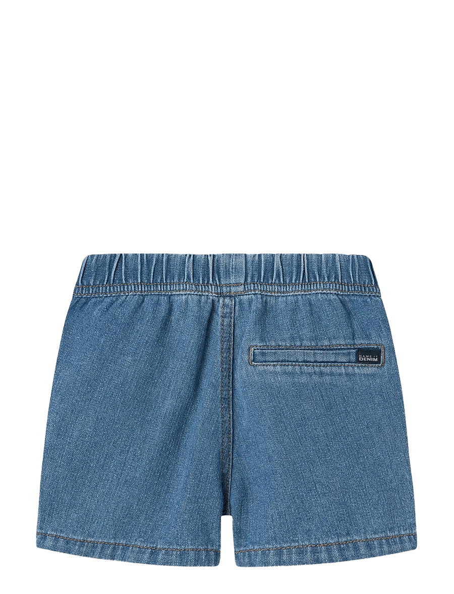 name it - NMMRYAN JOG DNM L SHORTS 3350-BT H - jeansshorts - dark blue denim - 1