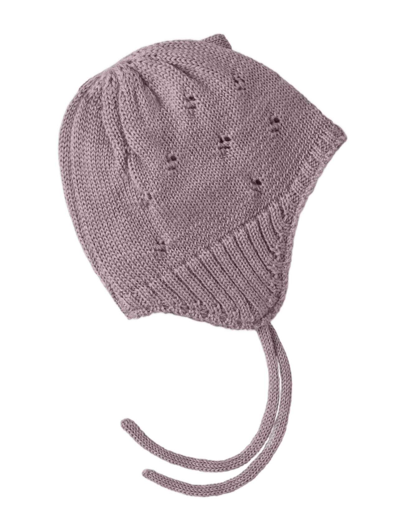 name it - NBFWRILLA BOW WOOL KNIT HAT - babymützen - toadstool - 1