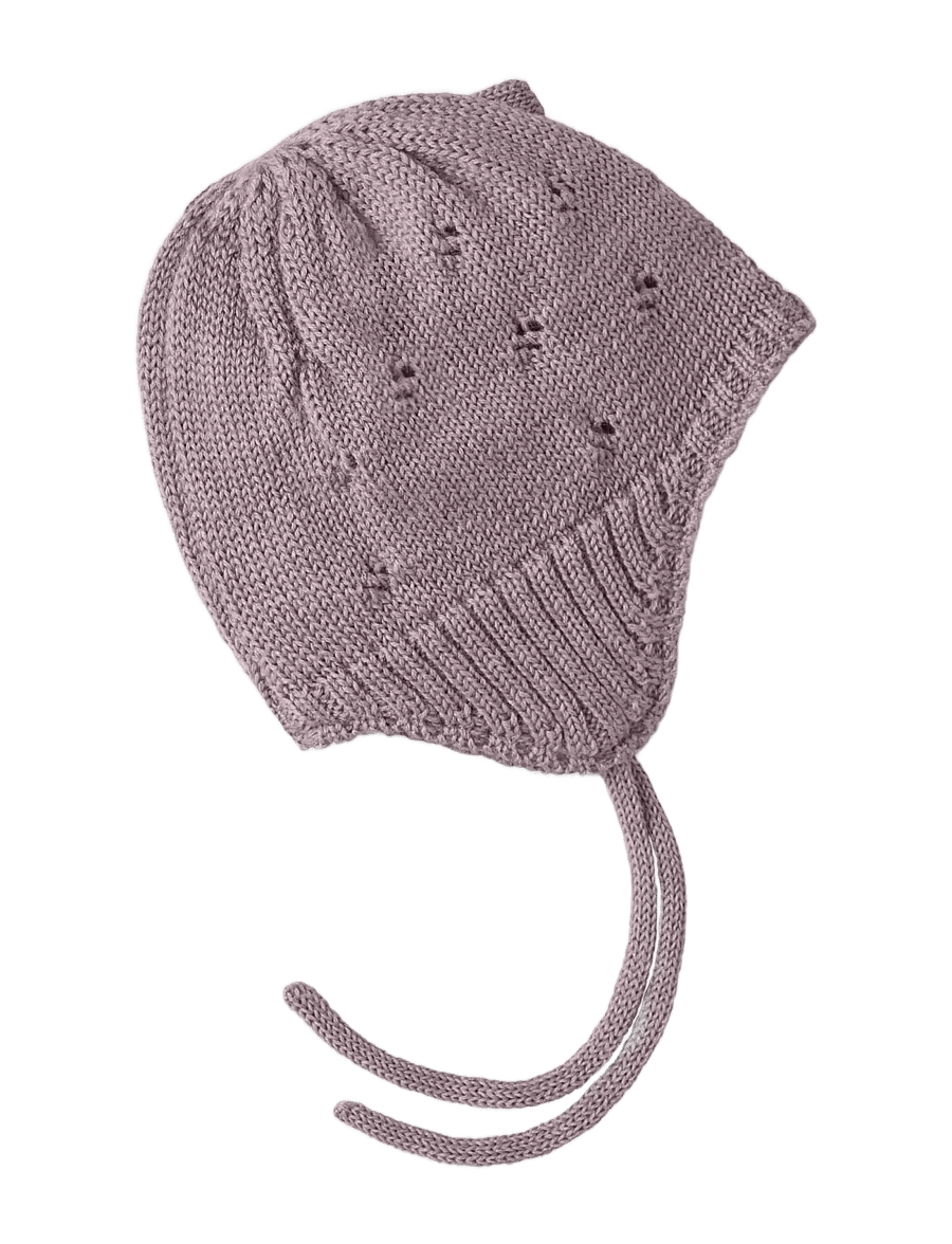 name it - NBFWRILLA BOW WOOL KNIT HAT - babymützen - toadstool - 1