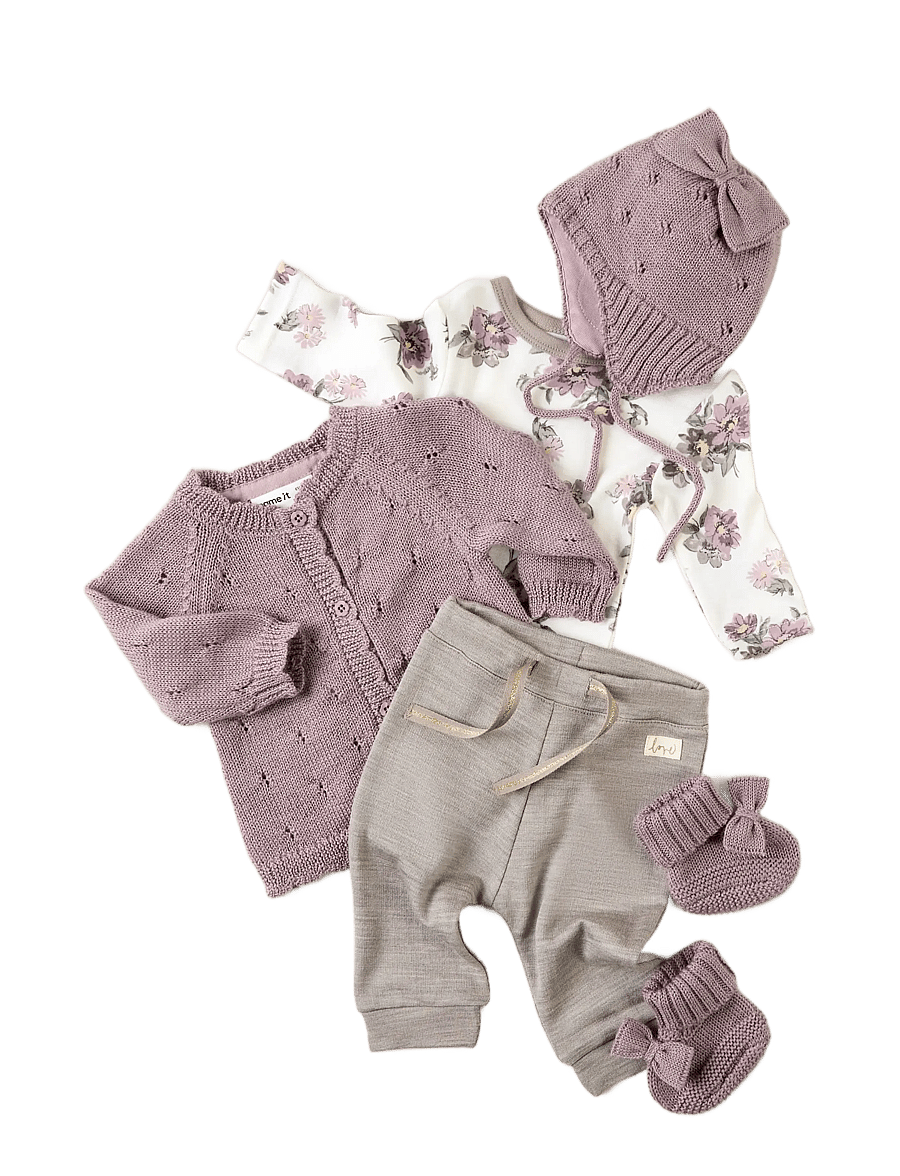 name it - NBFWRILLA BOW WOOL KNIT HAT - babymützen - toadstool - 3