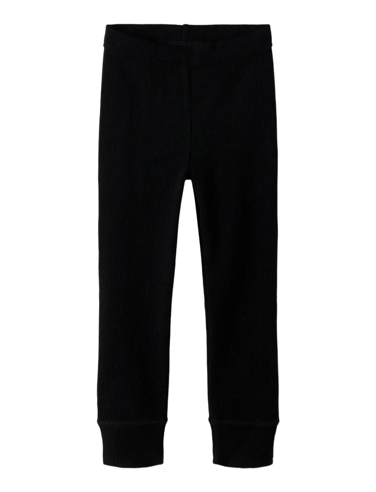 name it - NMNWAX WOOL RIB LEGGING NOOS - base layer baby - black - 1
