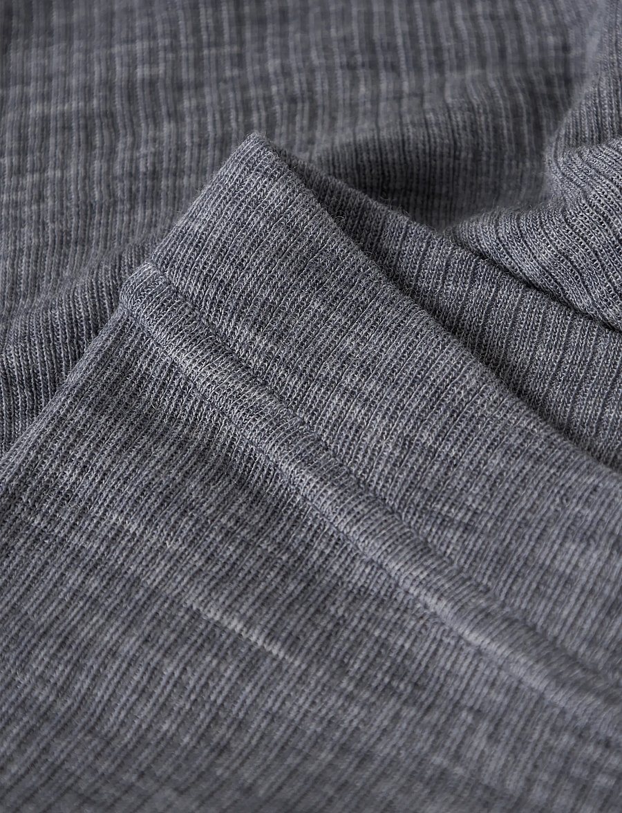 name it - NMNWAX WOOL RIB LEGGING NOOS - beebi alusriided - folkstone gray - 4