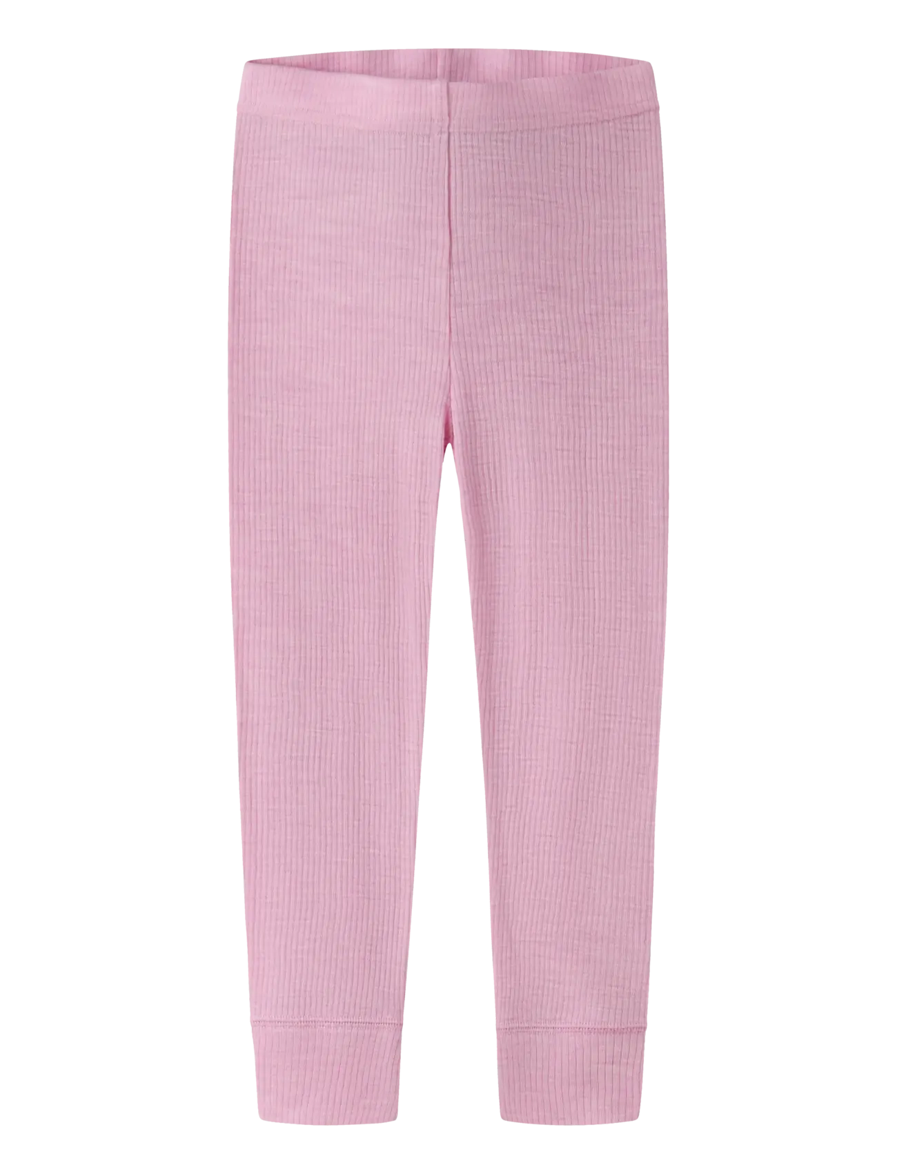 name it Nmnwax Wool Rib Legging Noos, 98, Pink, Underdele > Leggings, Børn