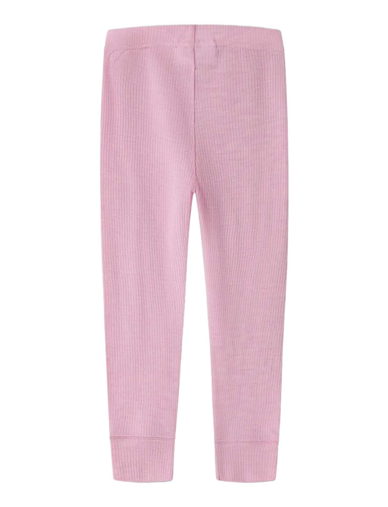 name it - NMNWAX WOOL RIB LEGGING NOOS - base layer baby - full blooming pink - 1