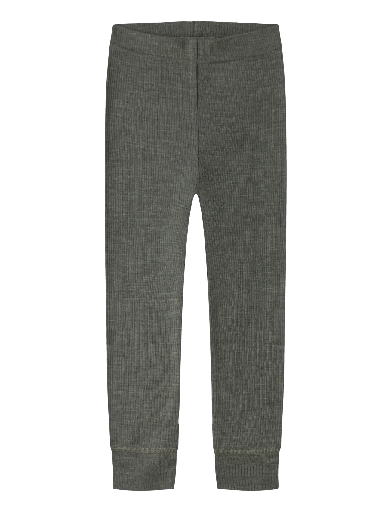 NAME IT Nmnwax Wolle Rib Legging Noos Khaki - 116 - Kinder