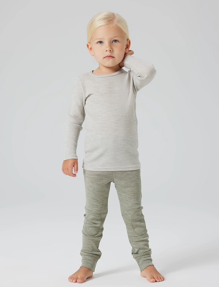 name it - NMNWAX WOOL RIB LEGGING NOOS - beebi alusriided - mulled basil - 3