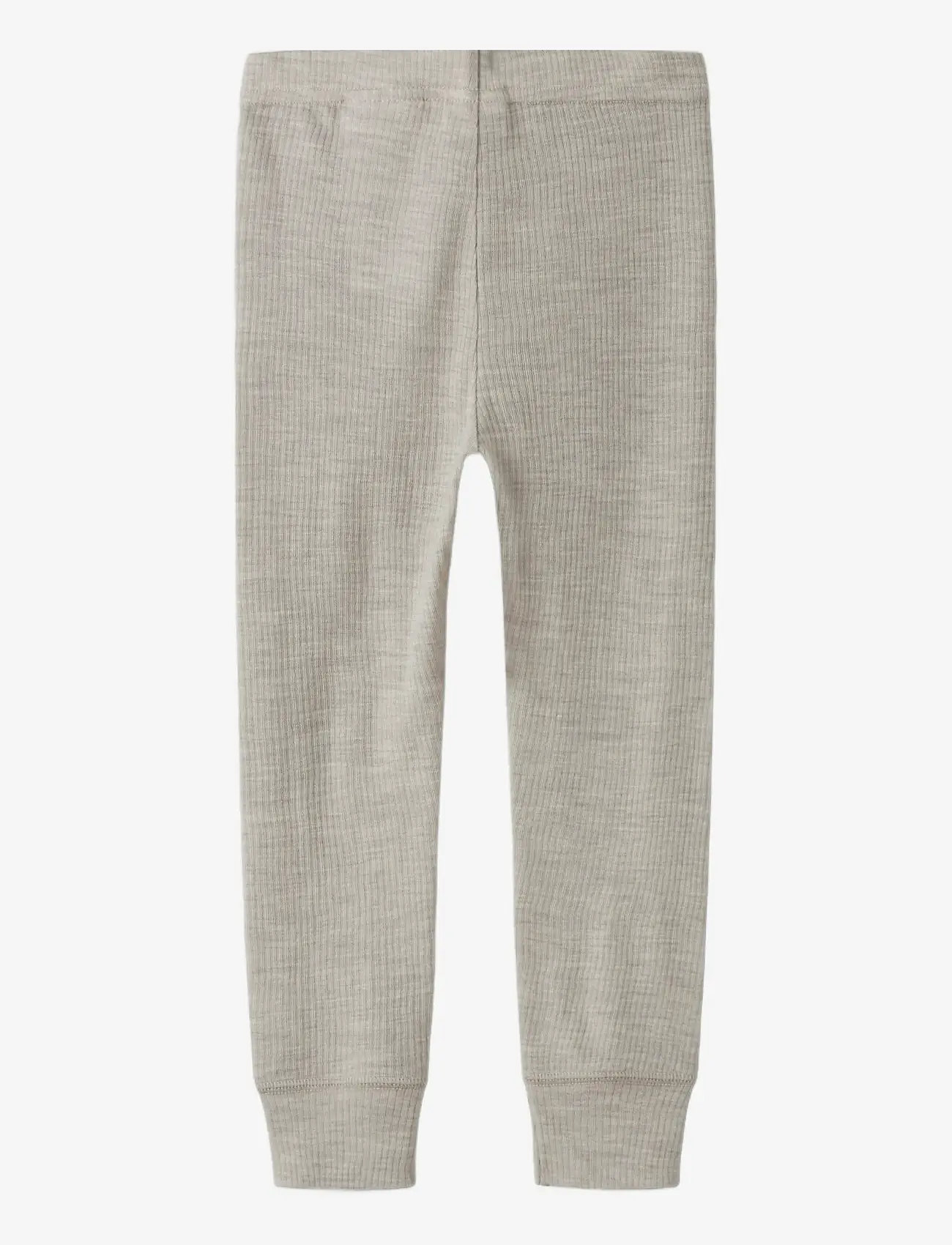 name it - NMNWAX WOOL RIB LEGGING NOOS - base layer baby - nacreous cloud - 2