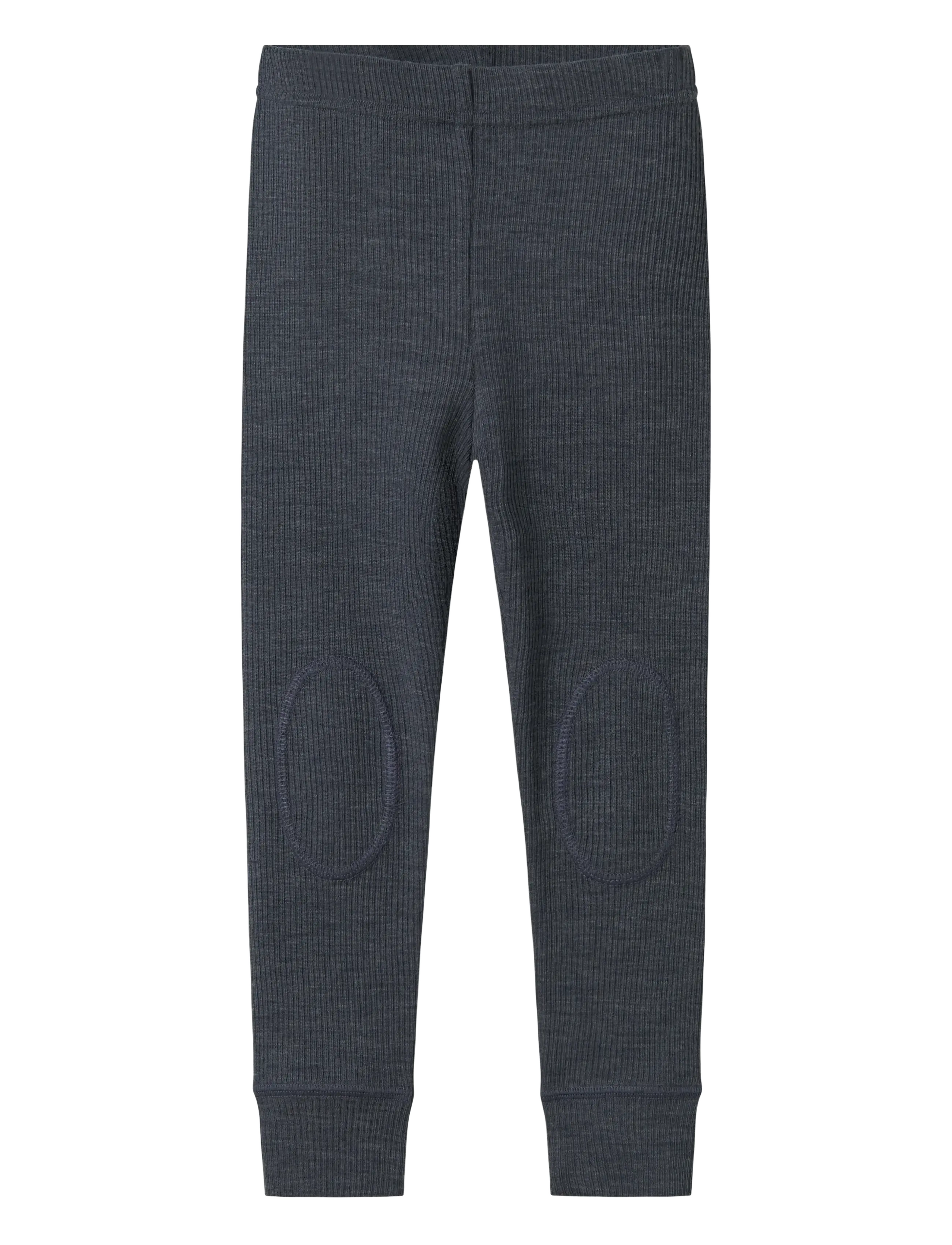 name it - NMNWAX WOOL RIB LEGGING NOOS - ombre blue - 1