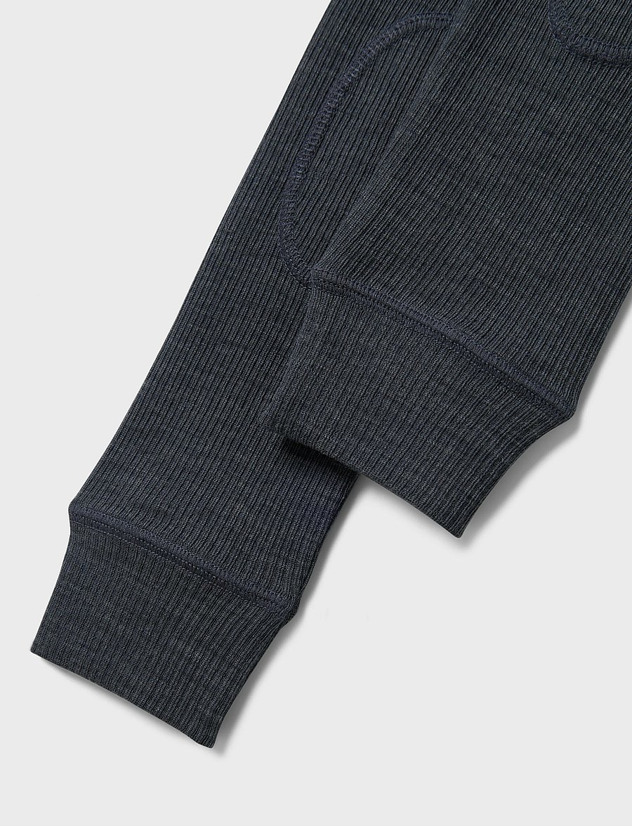 name it - NMNWAX WOOL RIB LEGGING NOOS - ombre blue - 3