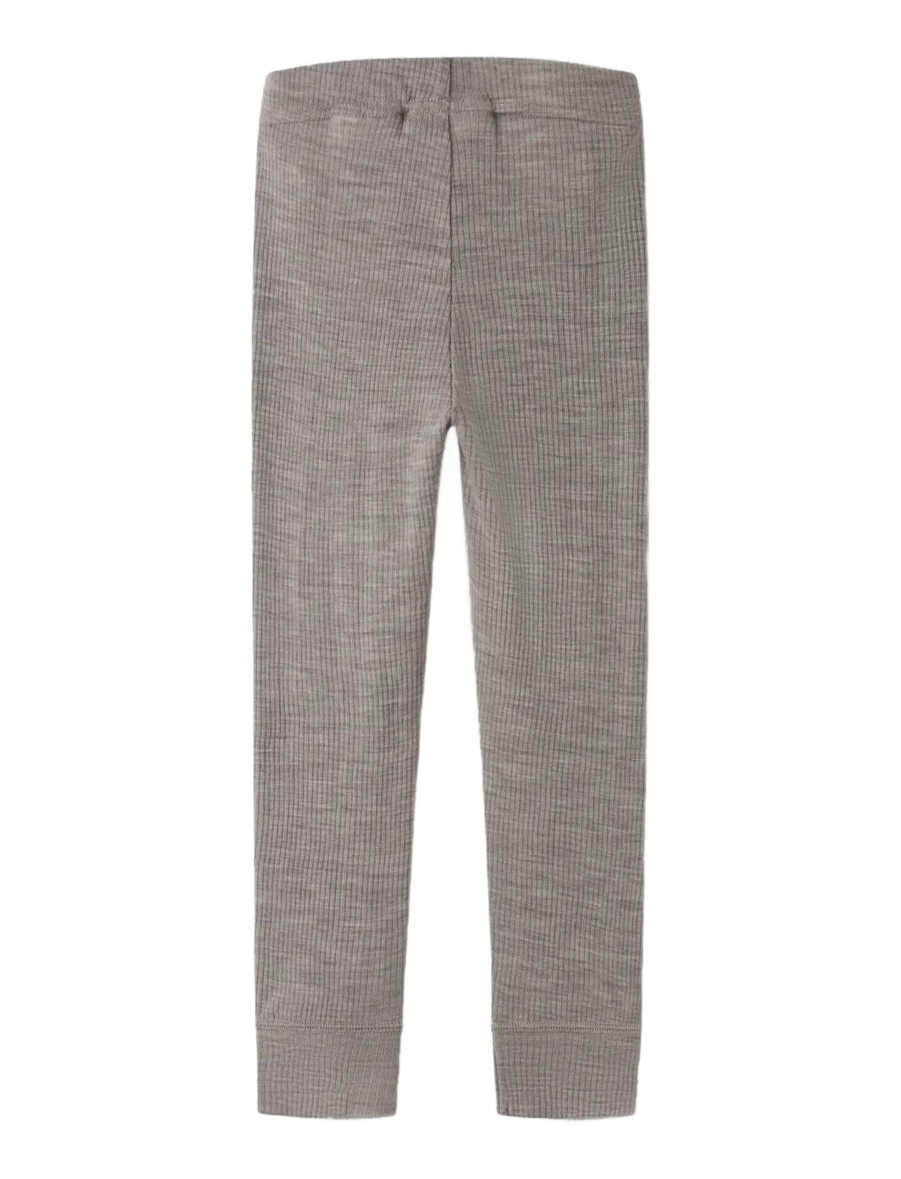 name it - NMNWAX WOOL RIB LEGGING NOOS - satellite - 1