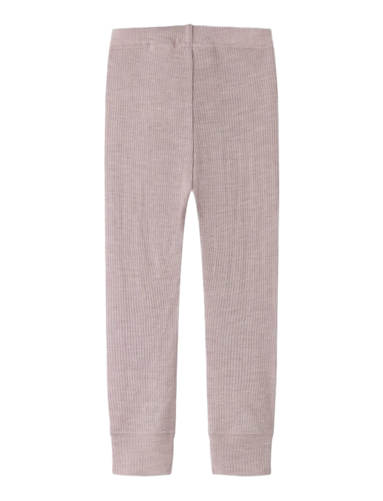 name it - NMNWAX WOOL RIB LEGGING NOOS - beebi alusriided - violet ice - 1
