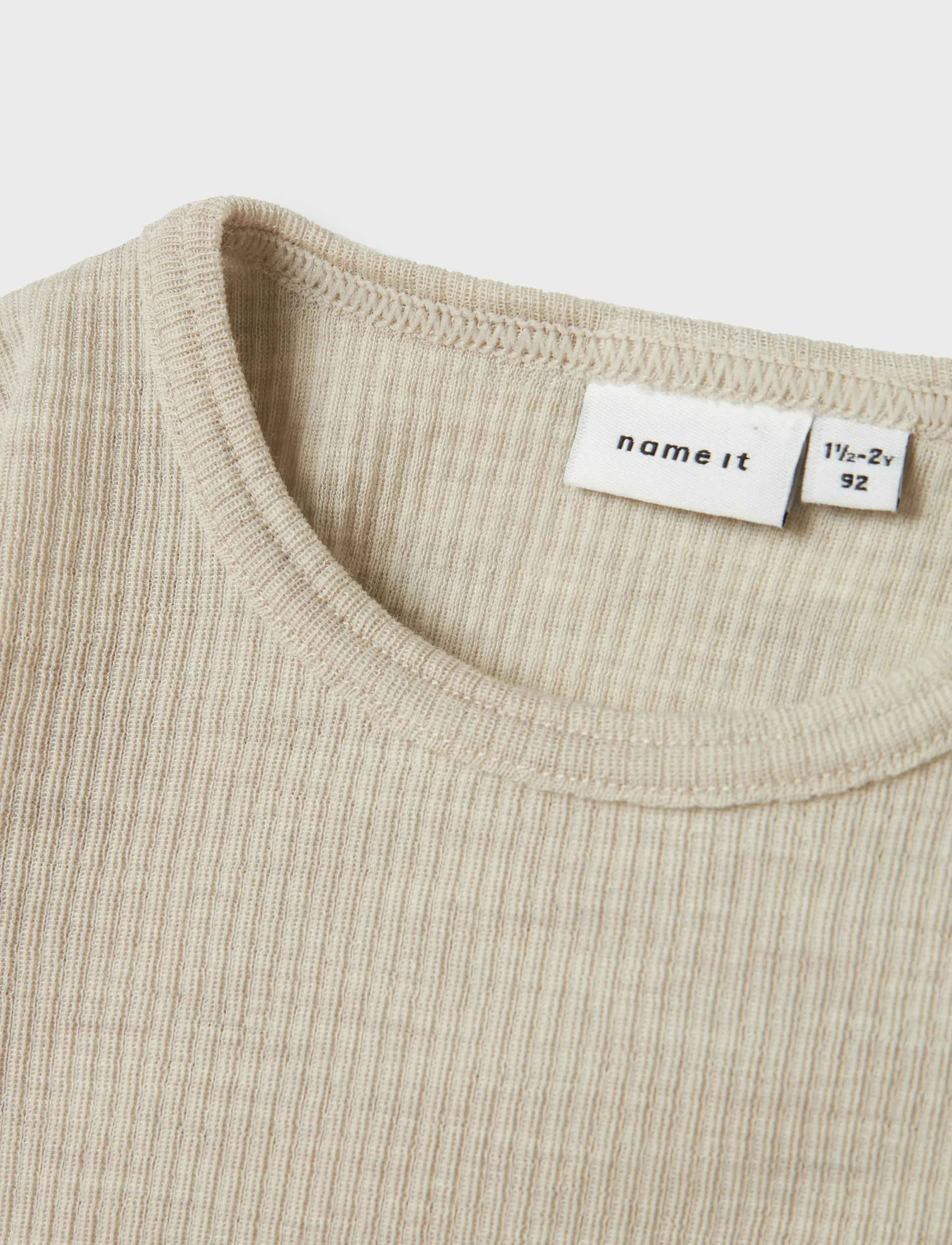 name it - NMNWAX WOOL RIB LS TOP NOOS - underställ baby - nacreous cloud - 3