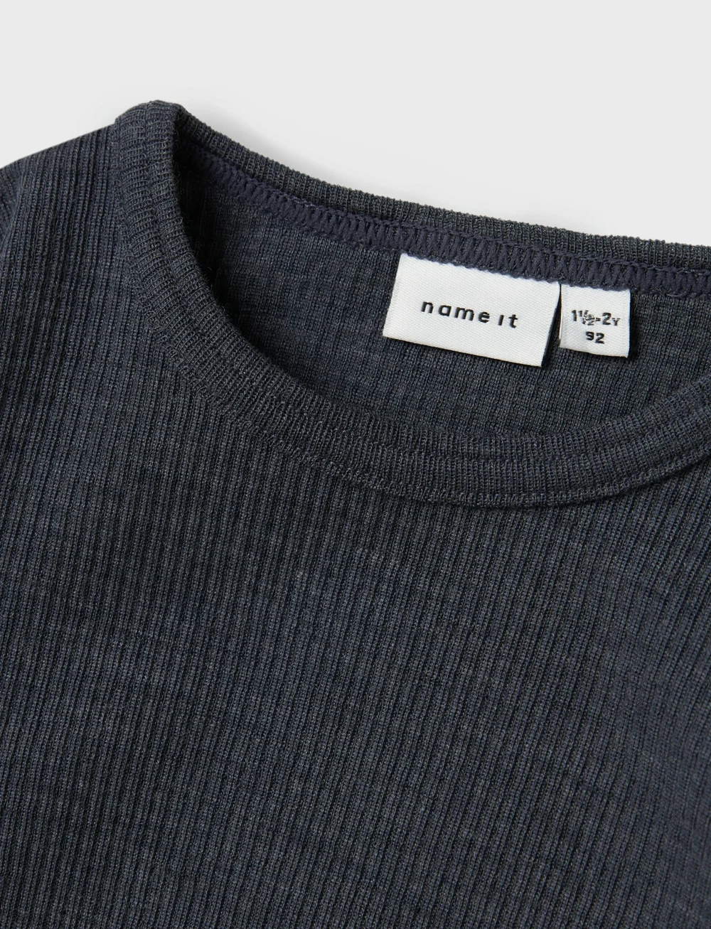 name it - NMNWAX WOOL RIB LS TOP NOOS - langärmelig - ombre blue - 3