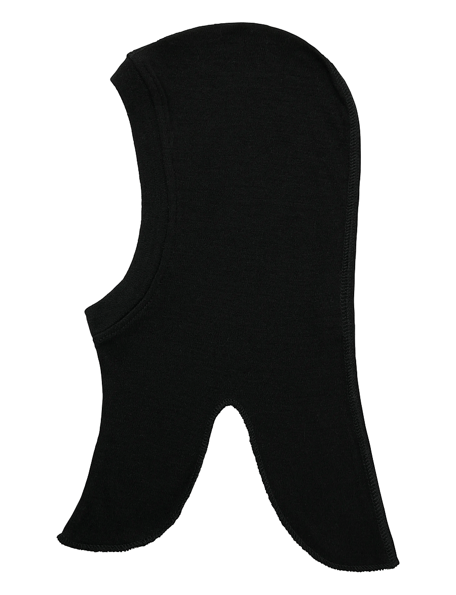 name it - NMNWILLIT WOOL BALACLAVA NOOS - vinteraccessoarer - black - 2