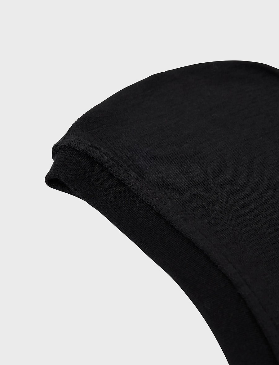 name it - NMNWILLIT WOOL BALACLAVA NOOS - vinteraccessoarer - black - 1