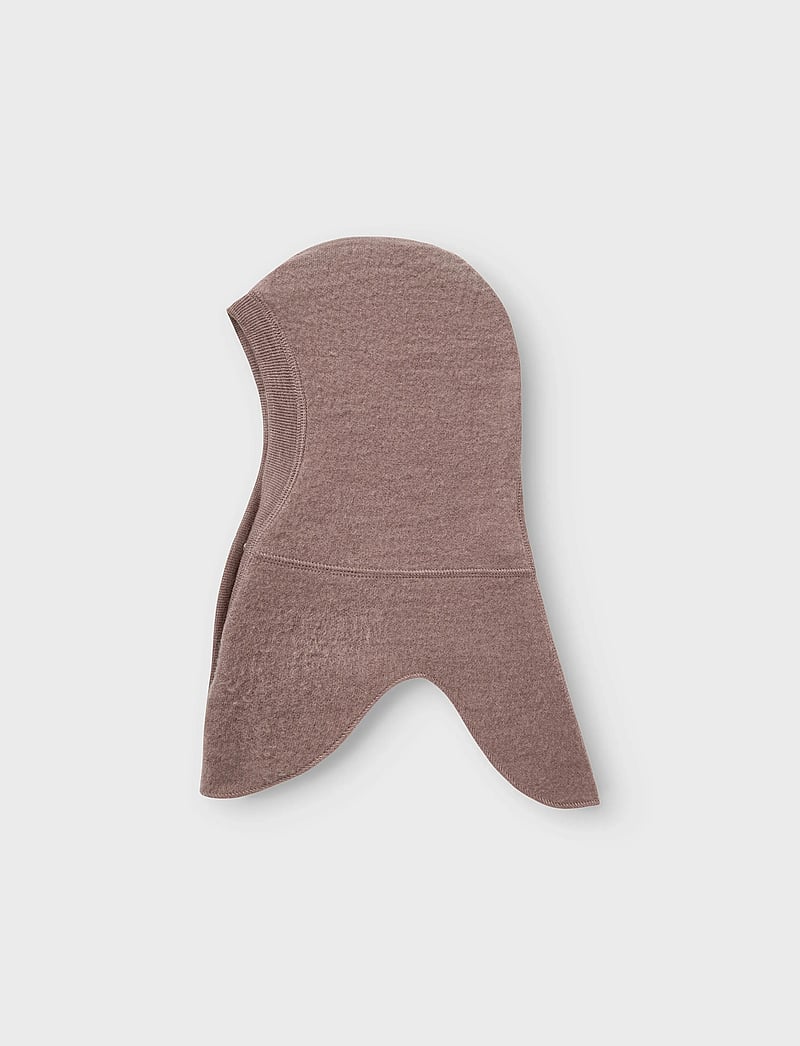 name it - NMFWMINO WOOL BRU BALACLAVA - winteraccessoires - antler - 3