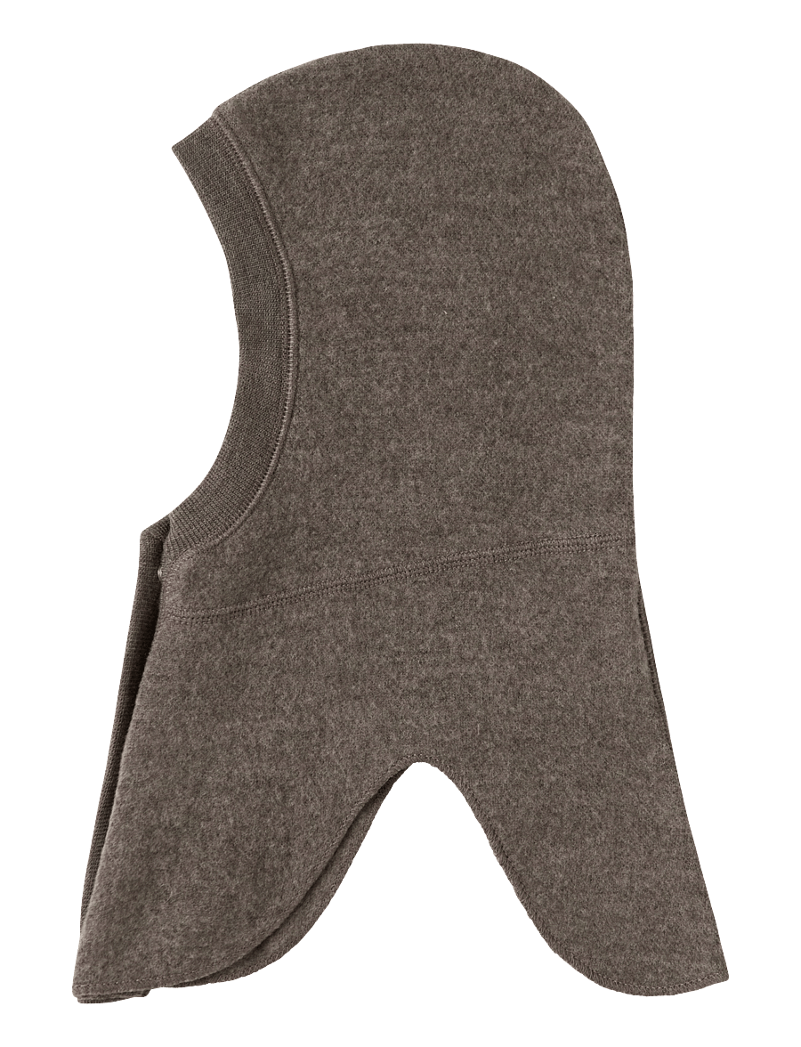 name it - NMFWMINO WOOL BRU BALACLAVA - morel - 0