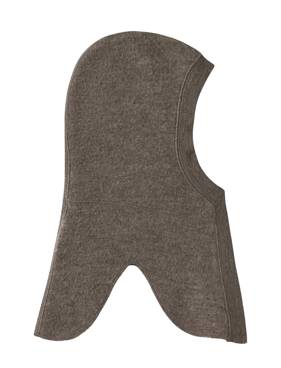 name it - NMFWMINO WOOL BRU BALACLAVA - morel - 1