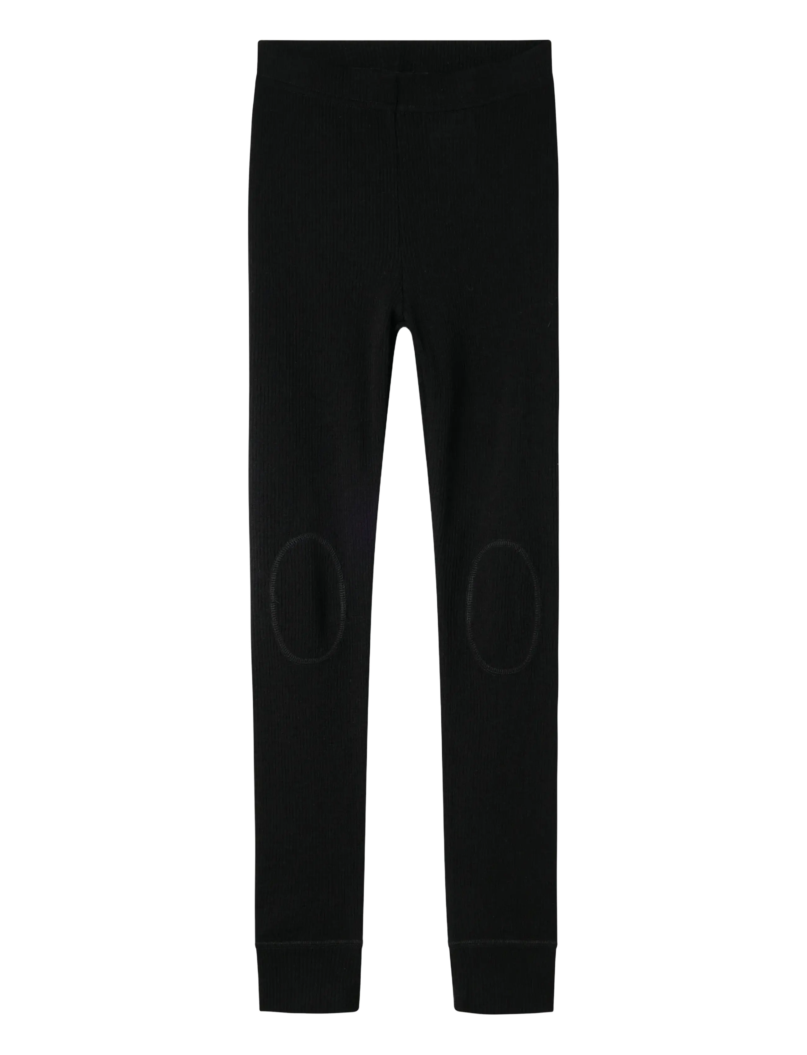 NAME IT Nknwax Wolle Rib Leggings Schwarz - 122-128 - Kinder