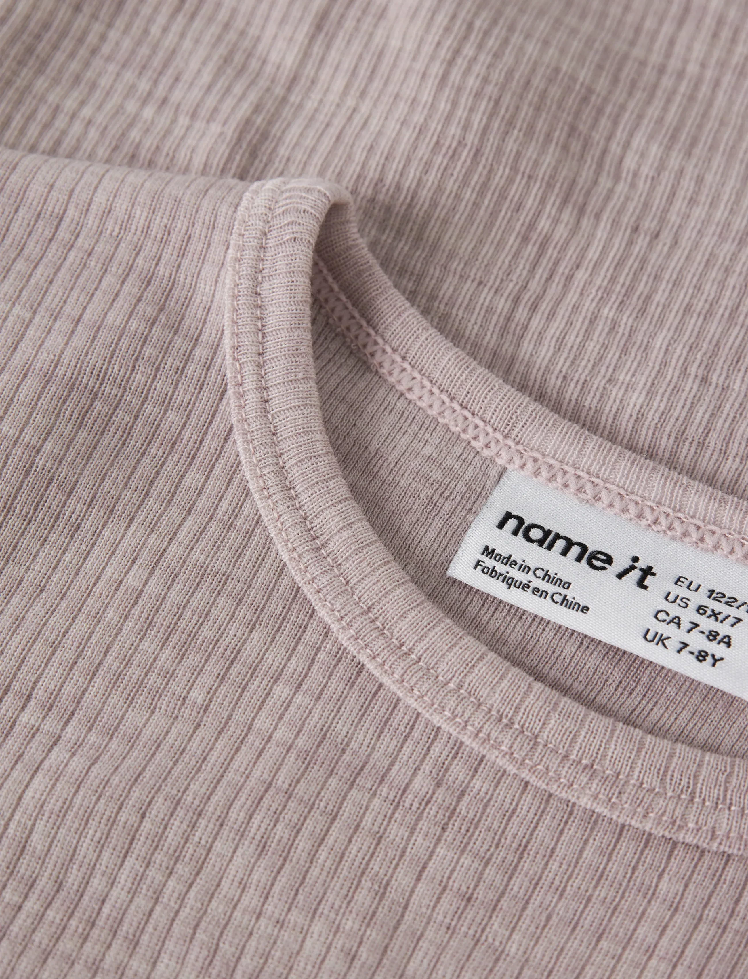 name it - NKNWAX WOOL RIB LS TOP - pikkade varrukatega t-särgid - violet ice - 5