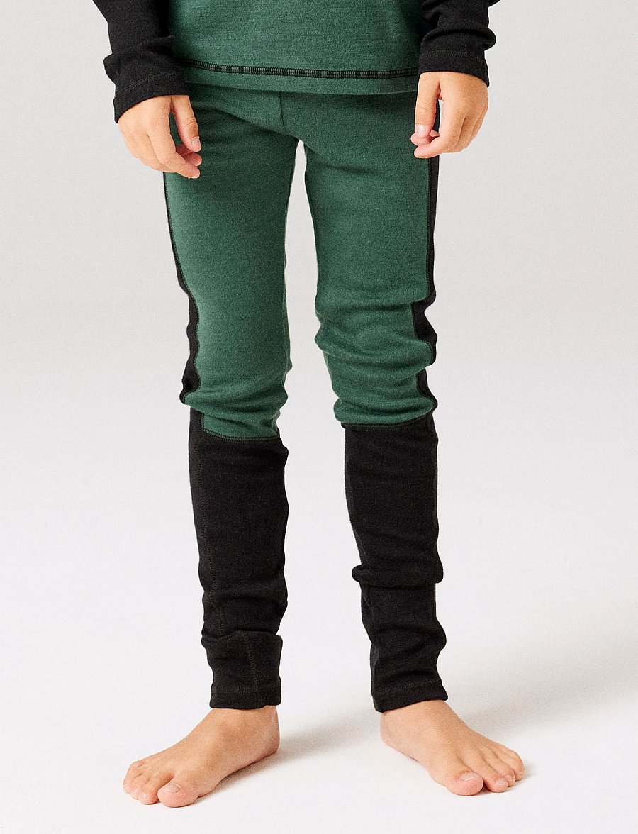 name it - NKMWILLO WOOL LONGJOHN - jungle green - 2