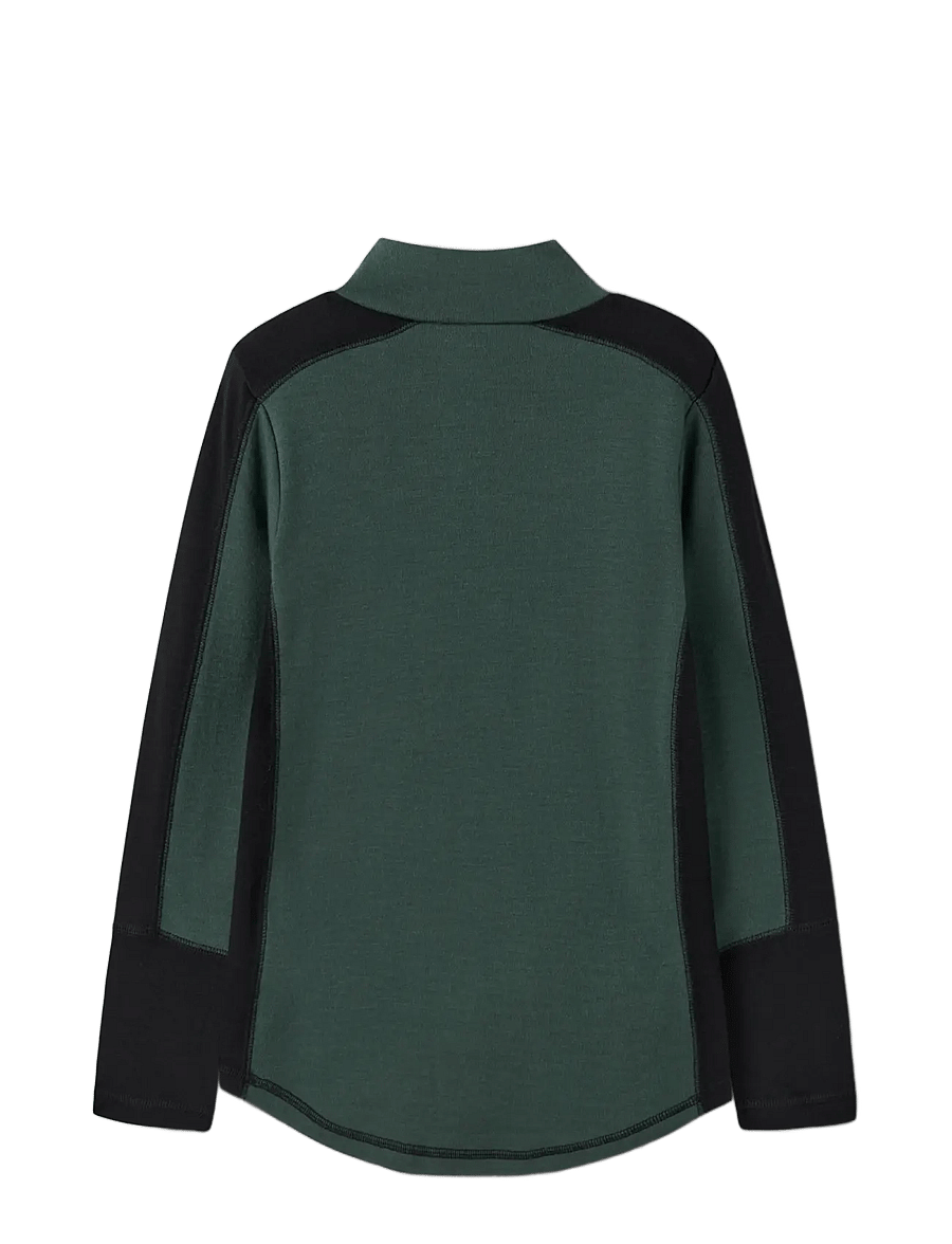 name it - NKMWILLO WOOL LS TURTLE - sportstoppe - jungle green - 1