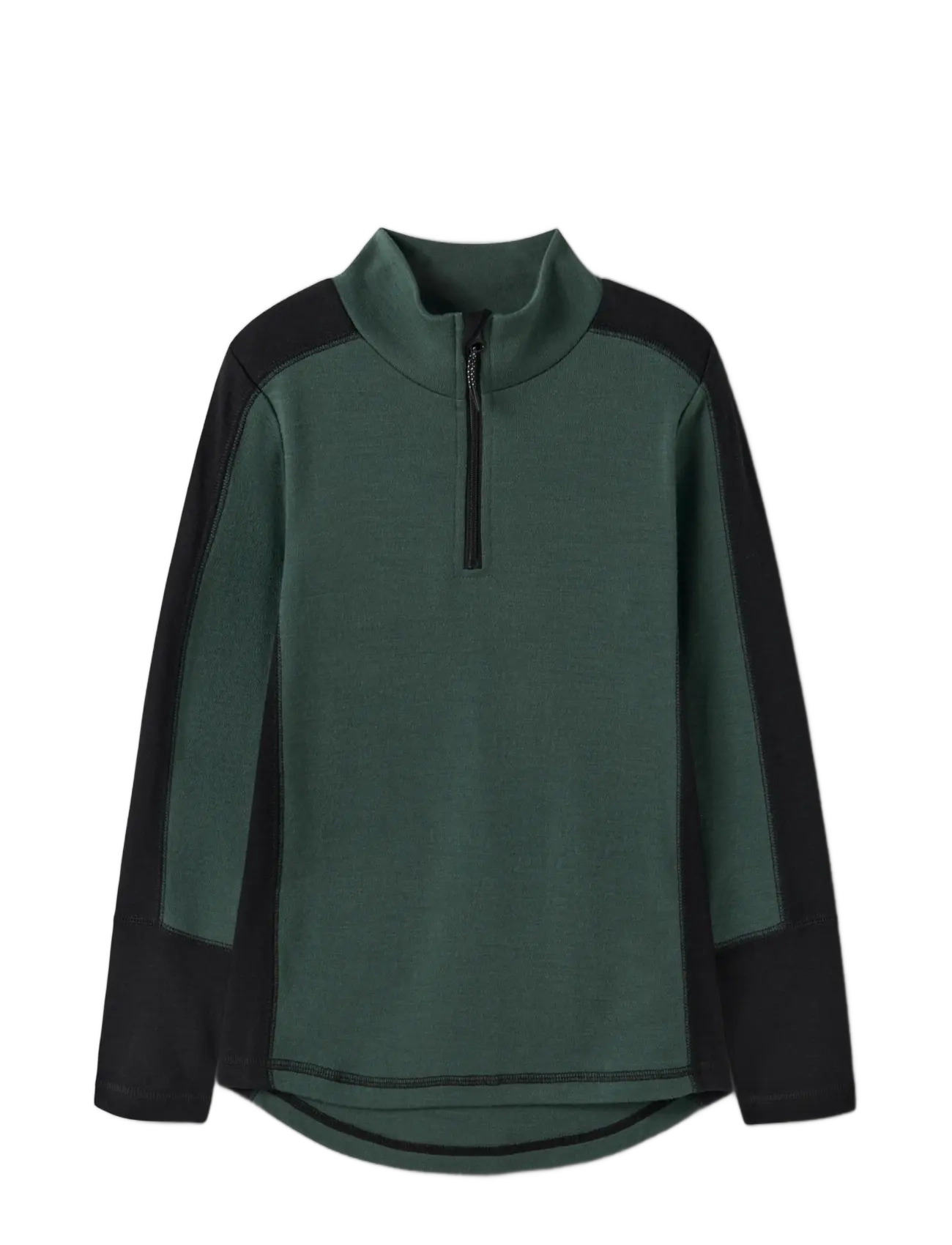 name it - NKMWILLO WOOL LS TURTLE - sportstoppe - jungle green - 2