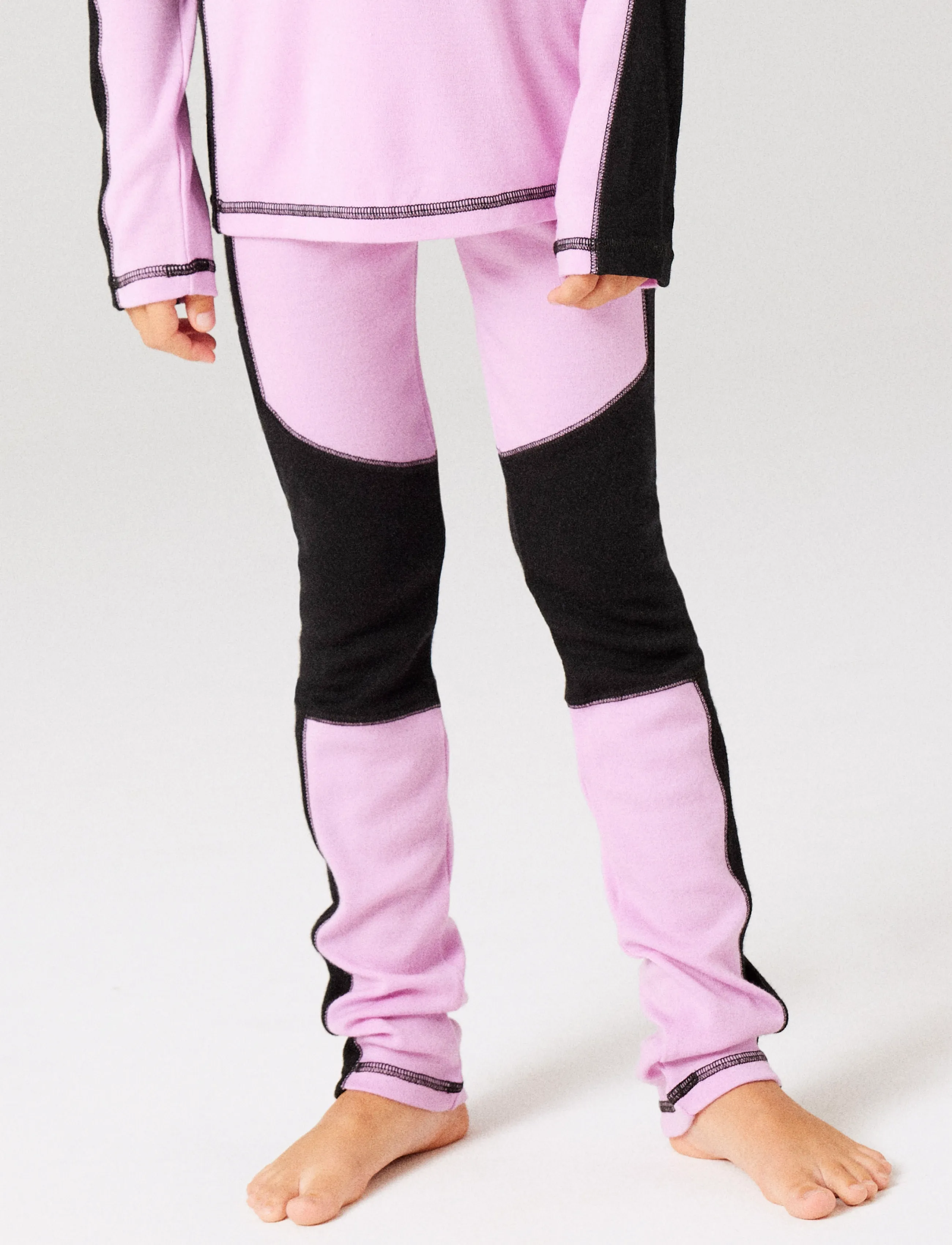 name it - NKFWILLO WOOL LEGGING - funkionsunterwäsche - hosen - phalaenopsis - 2