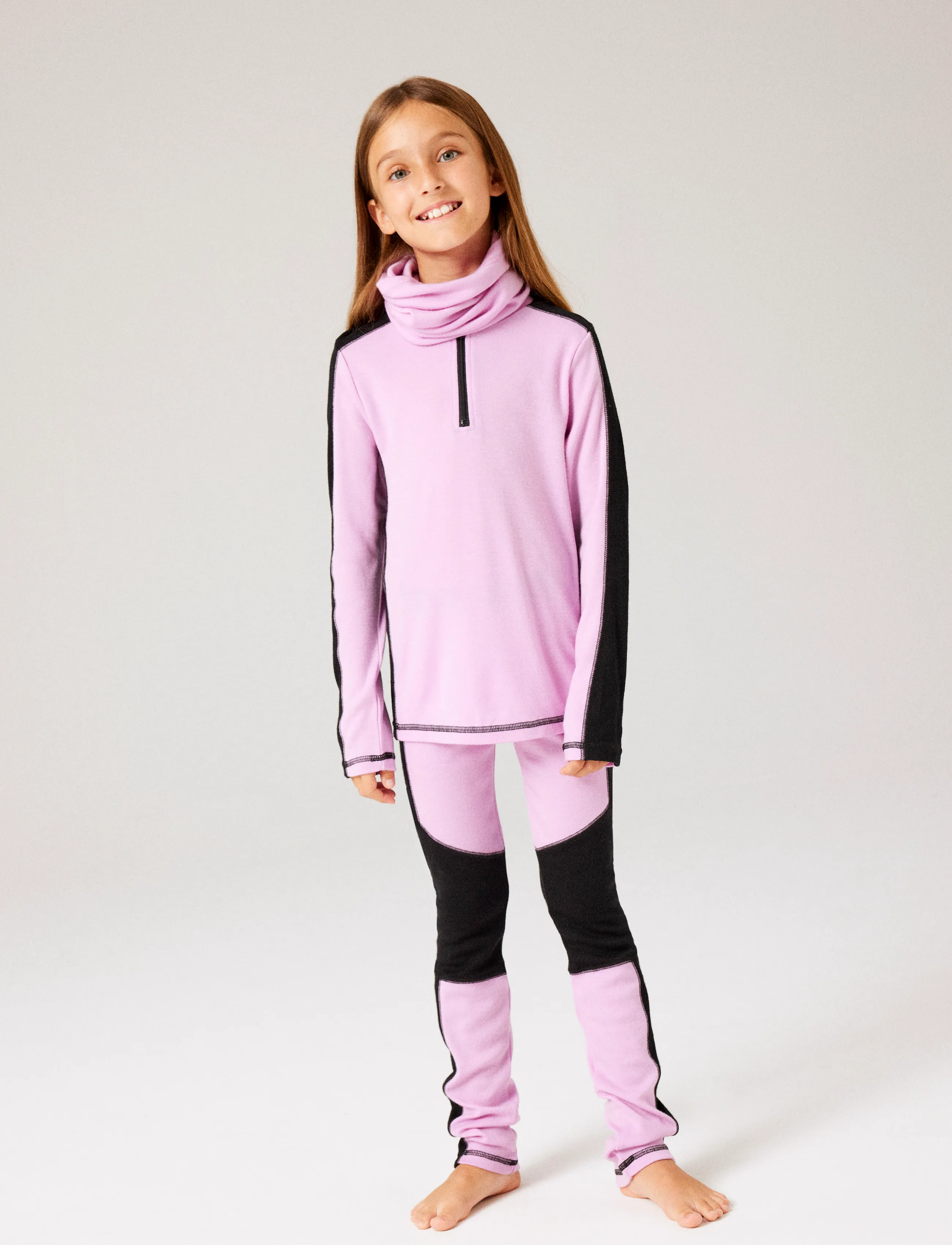 name it - NKFWILLO WOOL LEGGING - funkionsunterwäsche - hosen - phalaenopsis - 3
