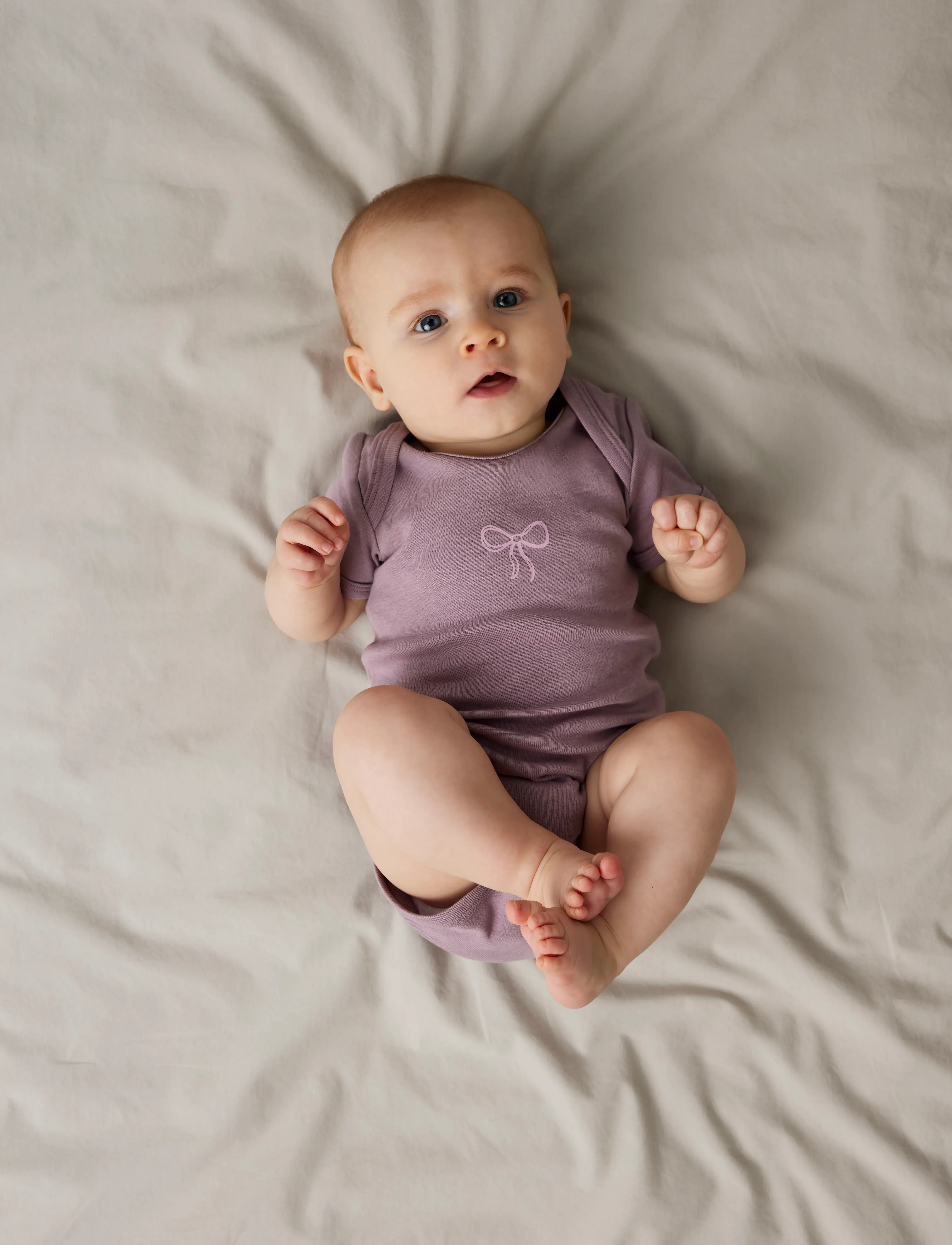 name it - NBFBODY 3P SS BARELY PINK BOW NOOS - barely pink - 5