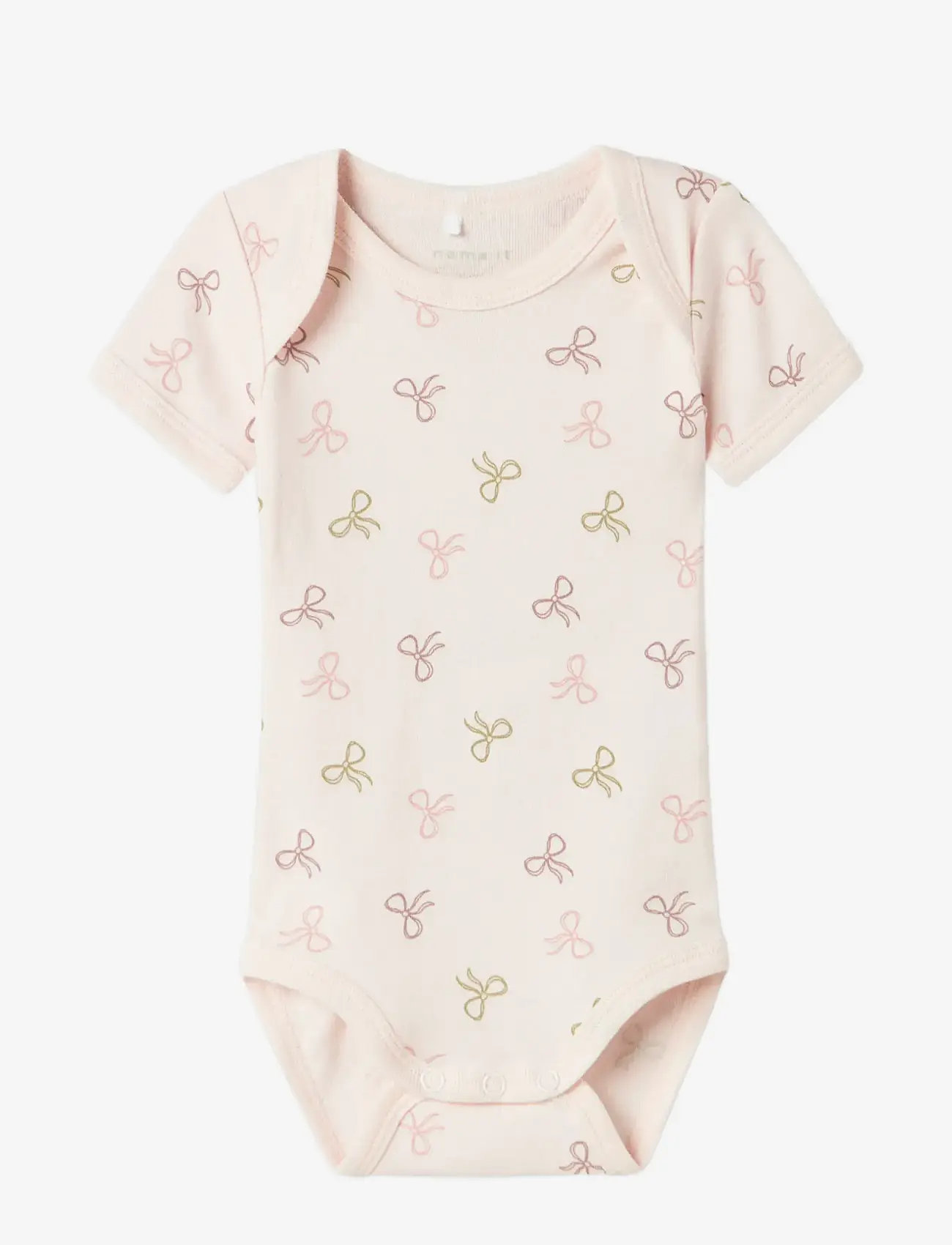 name it - NBFBODY 3P SS BARELY PINK BOW NOOS - multipack bodies - barely pink - 4