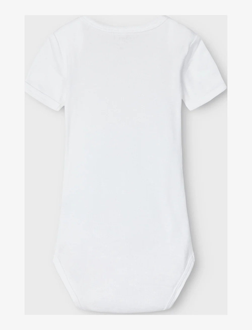 name it - NBNBODY 3P SS SOLID WHITE 4 NOOS - multipack bodies - bright white - 1