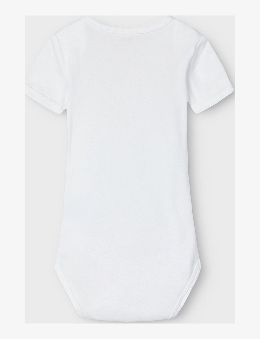 name it - NBNBODY 3P SS SOLID WHITE 4 NOOS - bodide mitmikpakk - bright white - 1
