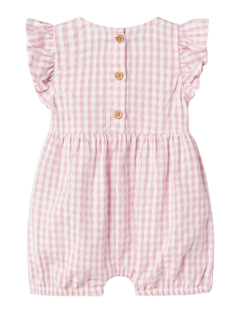 name it - NBFHALMI SUNSUIT - kurzärmelig - cameo pink - 1