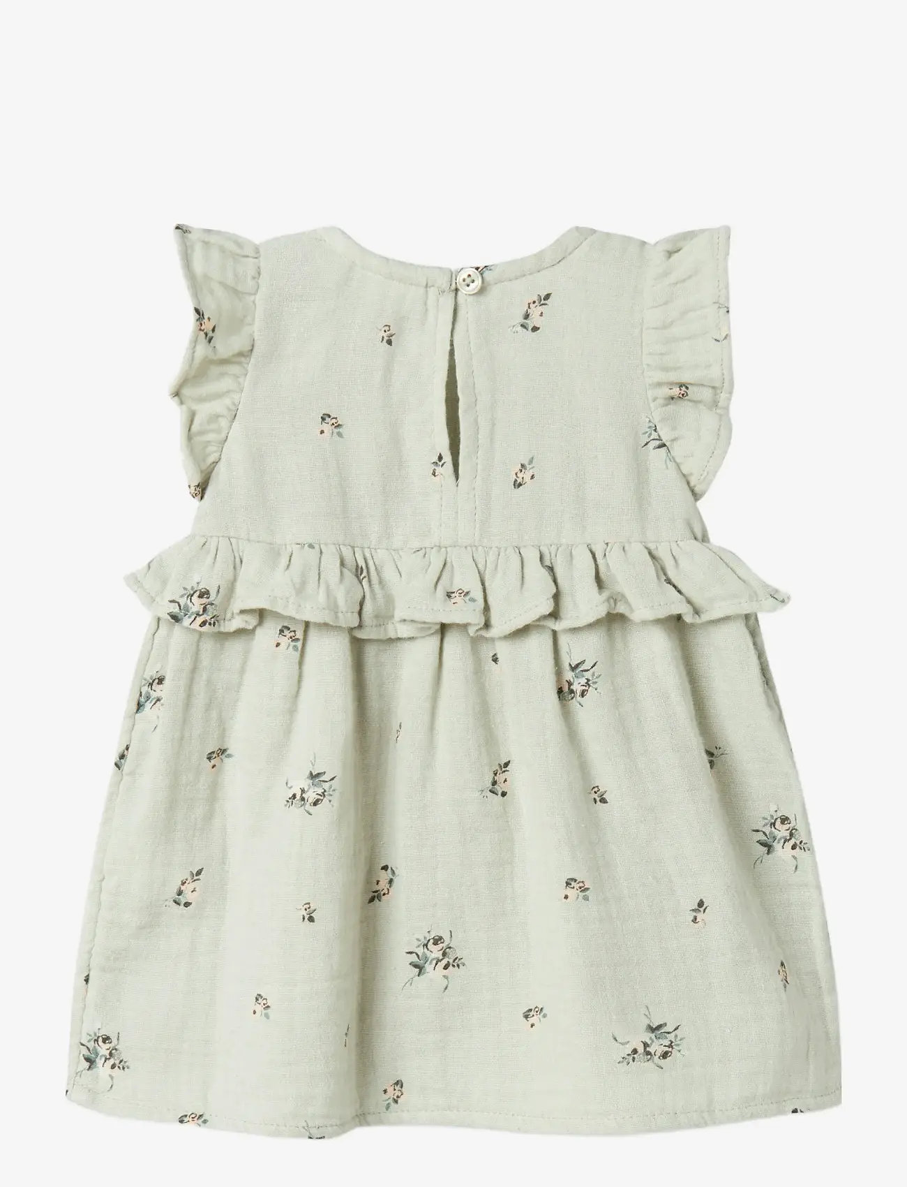 name it - NBFHIKKA CAPSL DRESS - baby-kjoler uten ermer - aqua gray - 1