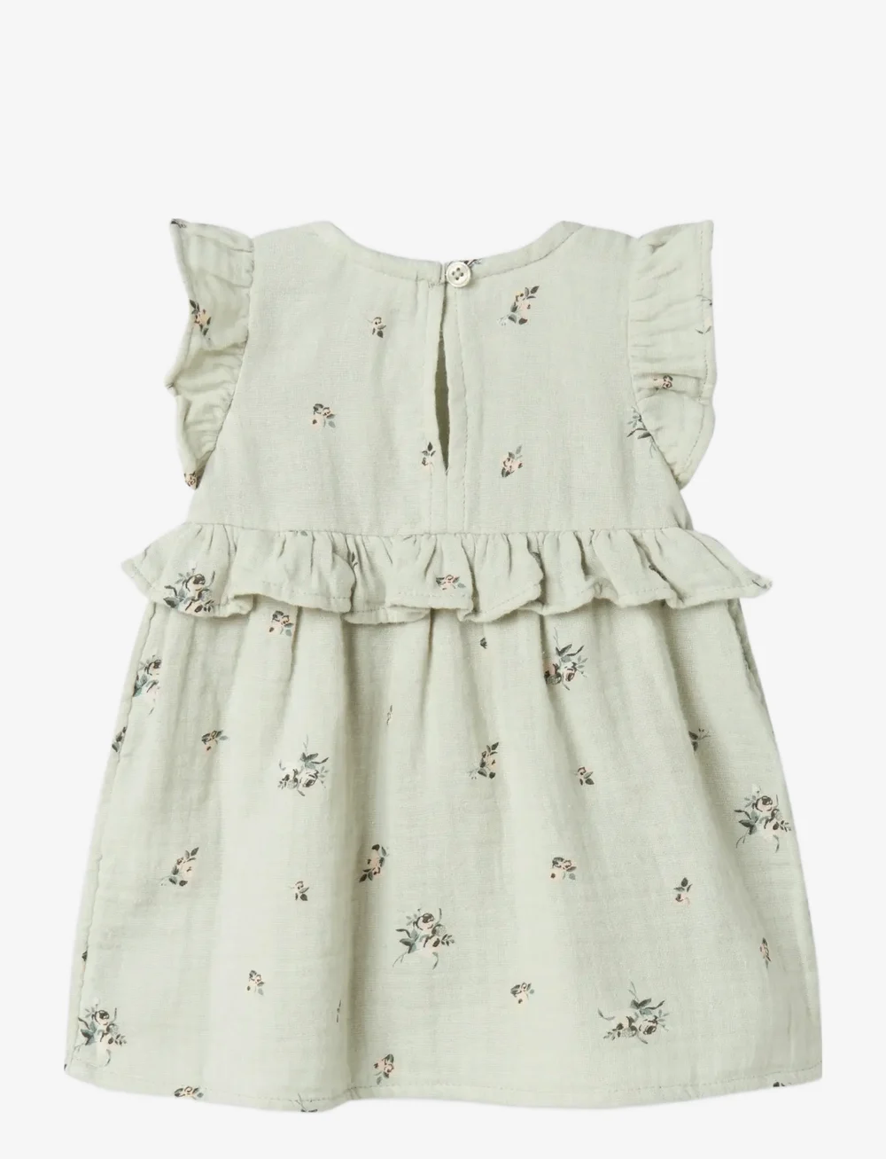 name it - NBFHIKKA CAPSL DRESS - Ærmeløse babykjoler - aqua gray - 1