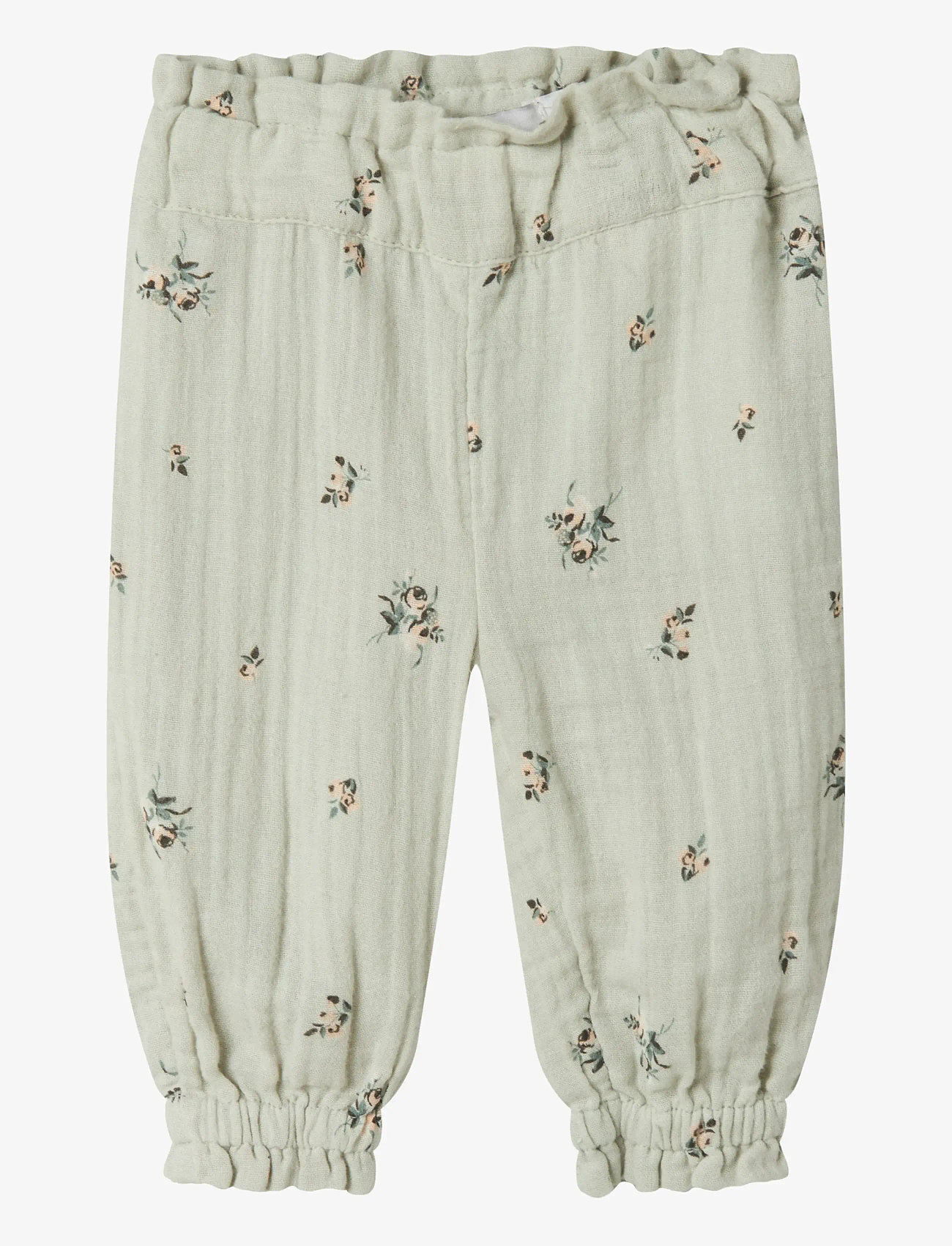 name it - NBFHIKKA PANT - sügisesed riided - aqua gray - 0